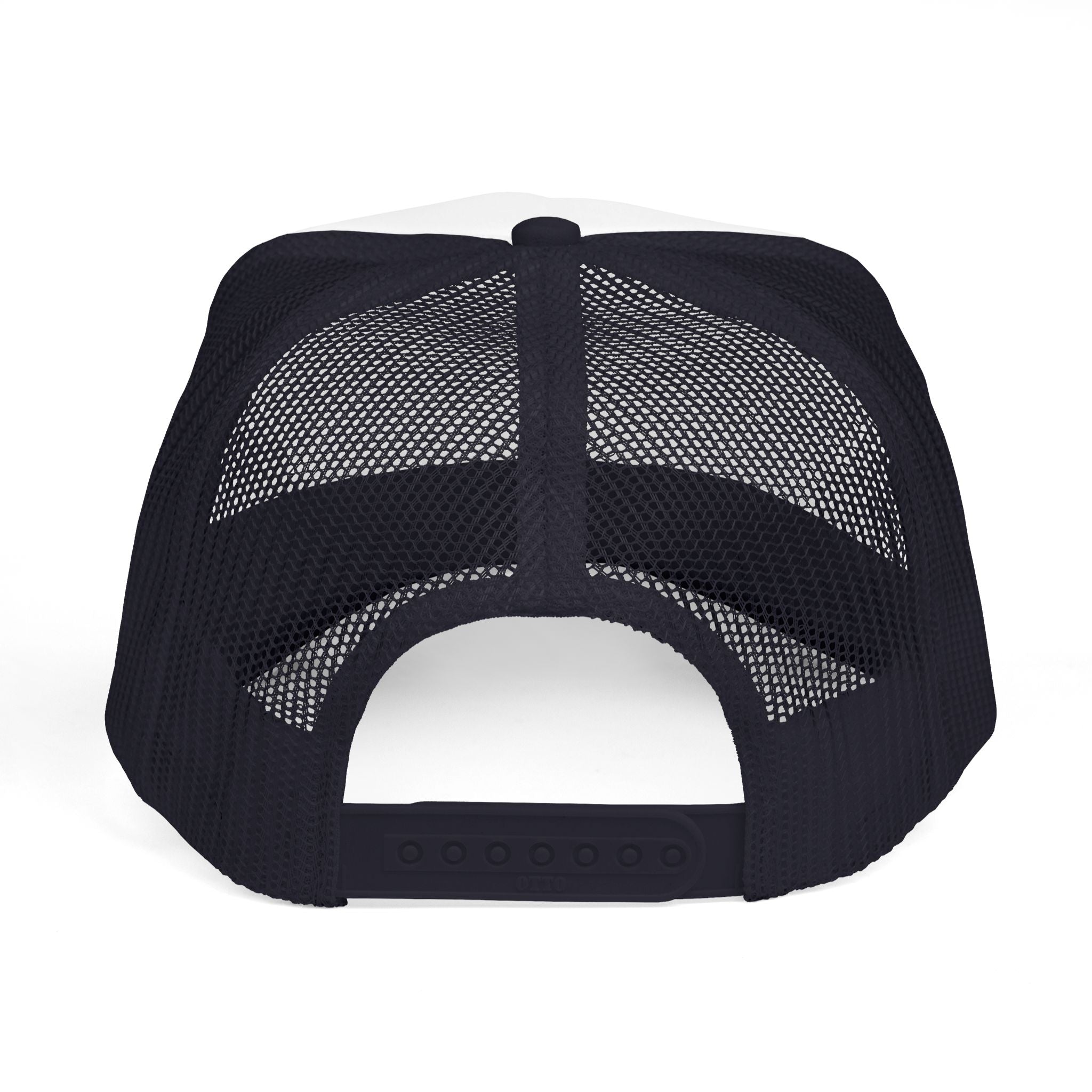 Trucker Hat – Navy & Gray Split 'U' Patch Cap