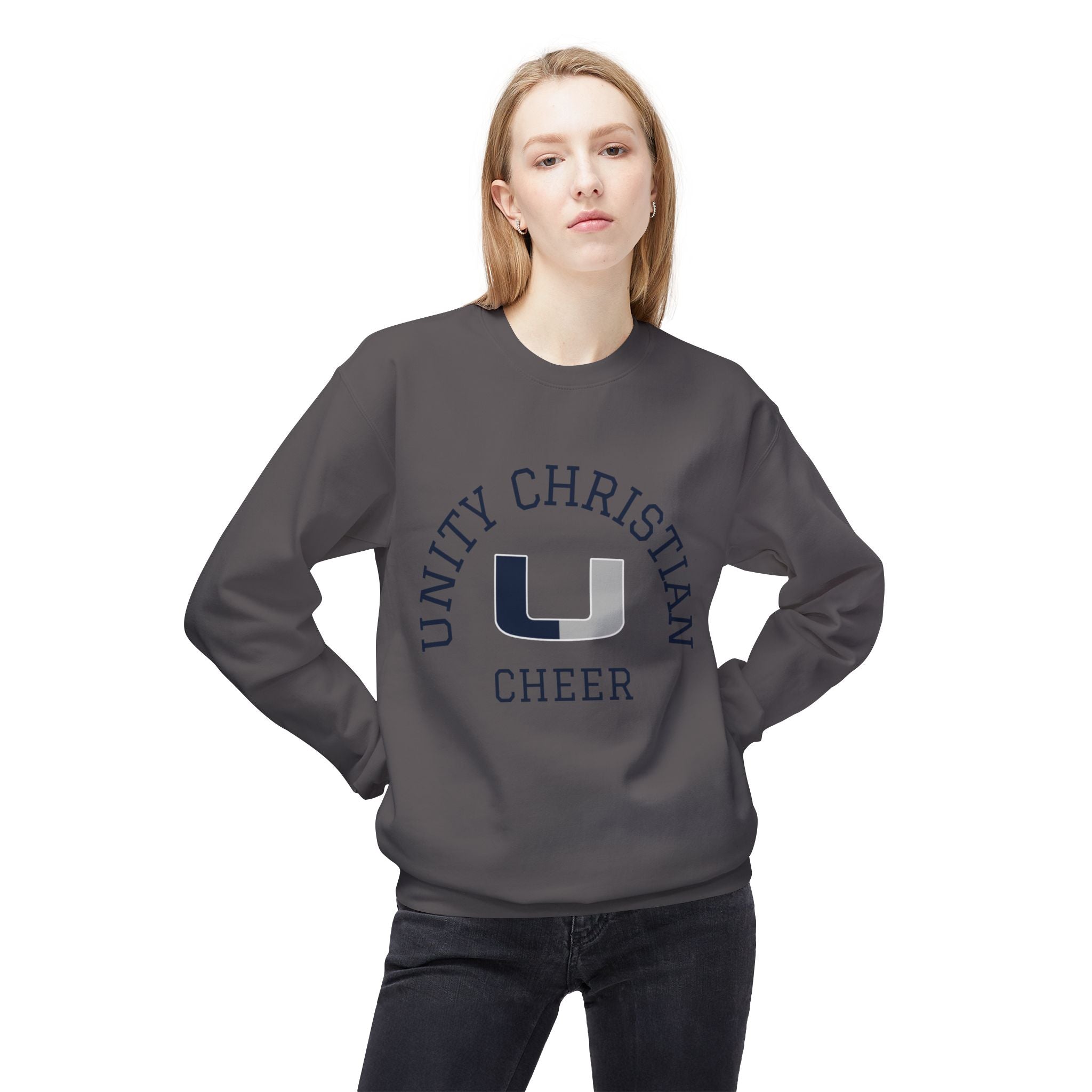 Unity Christian Cheer Crewneck Sweatshirt