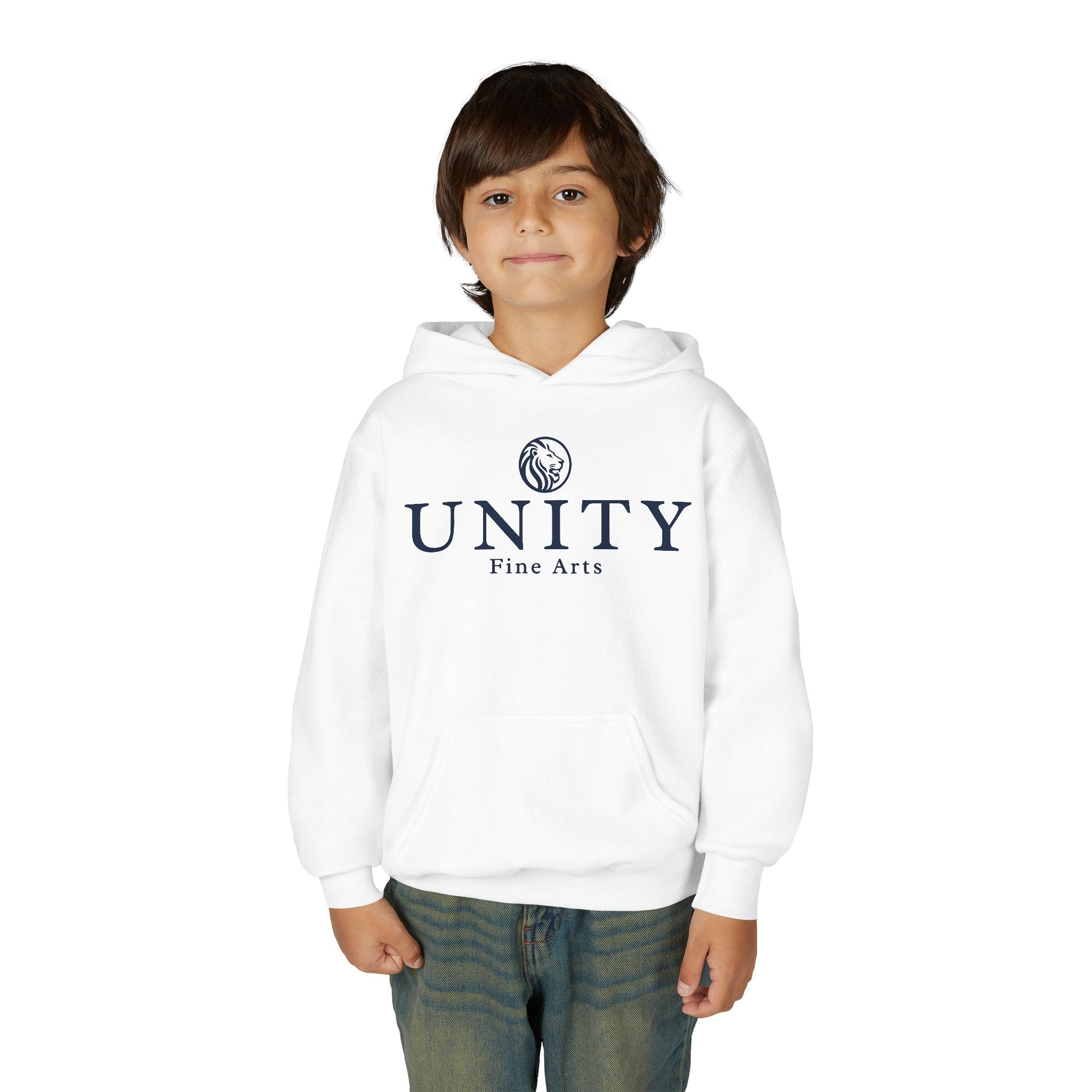 Unity Fine Arts Youth Hoodie – Classic Logo Pullover