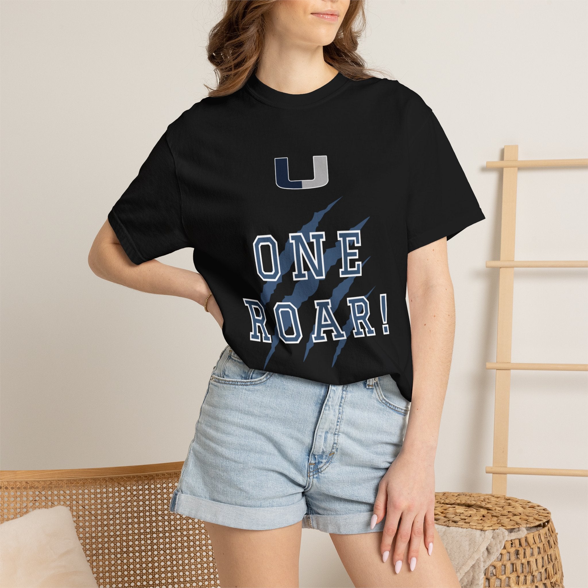 One Roar Unisex Garment-Dyed T-shirt