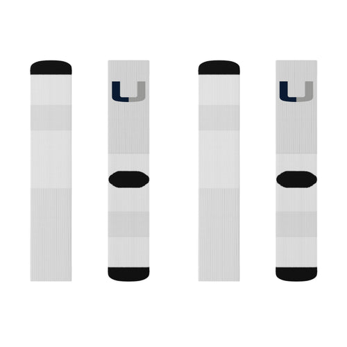 "U" - Custom Sublimation Socks for Everyday Comfort