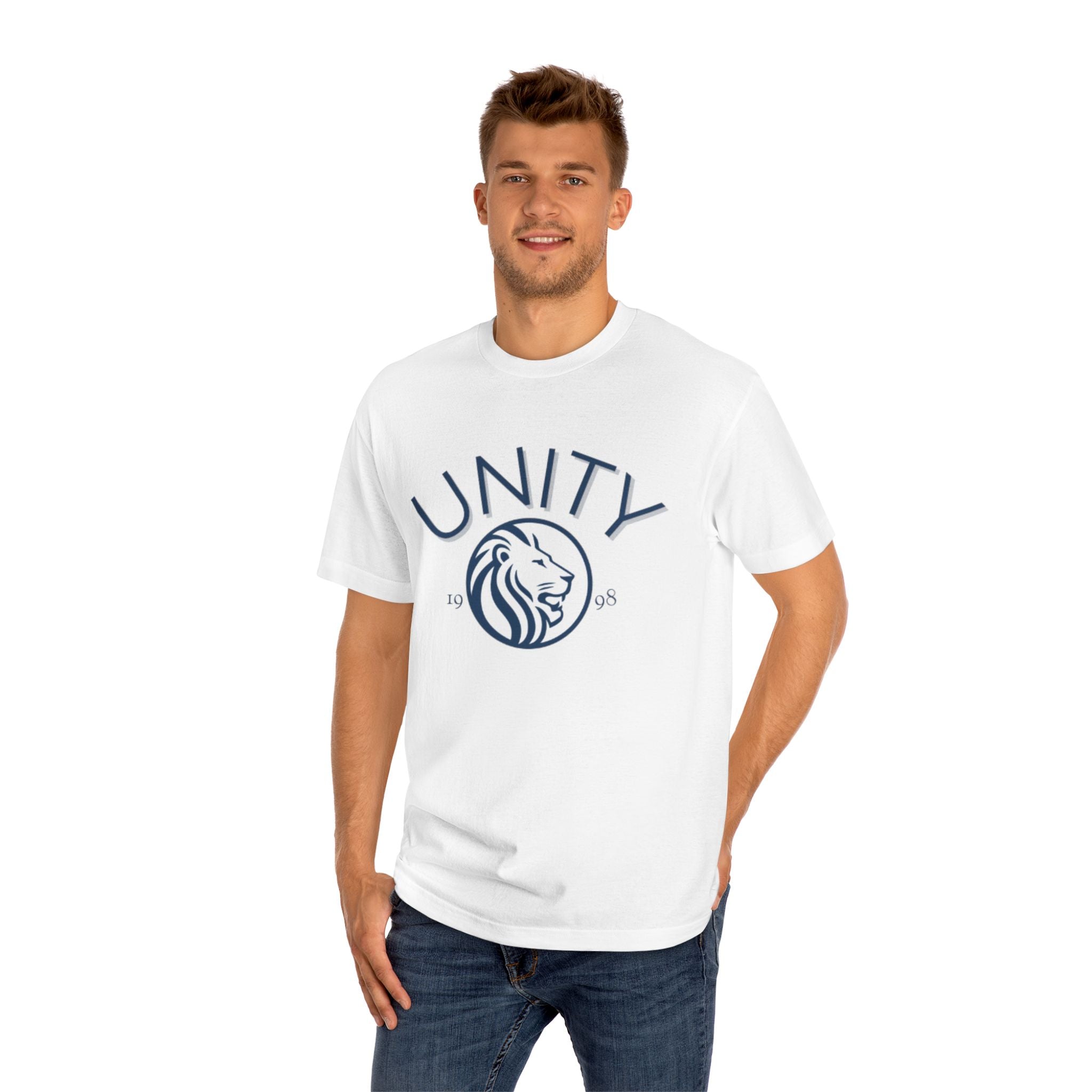 Unity Lion Tee — Vintage Athletic Graphic T-Shirt