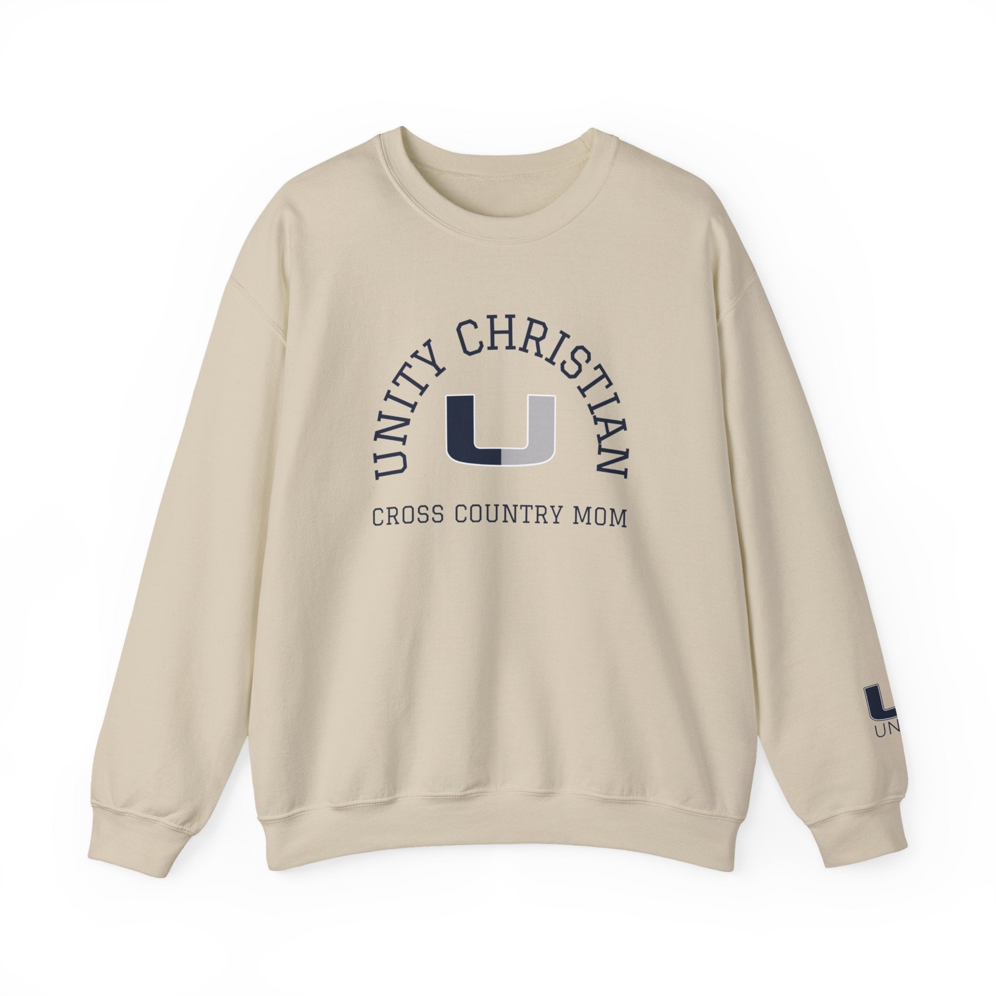 Unity Christian Cross Country Mom Sweatshirt