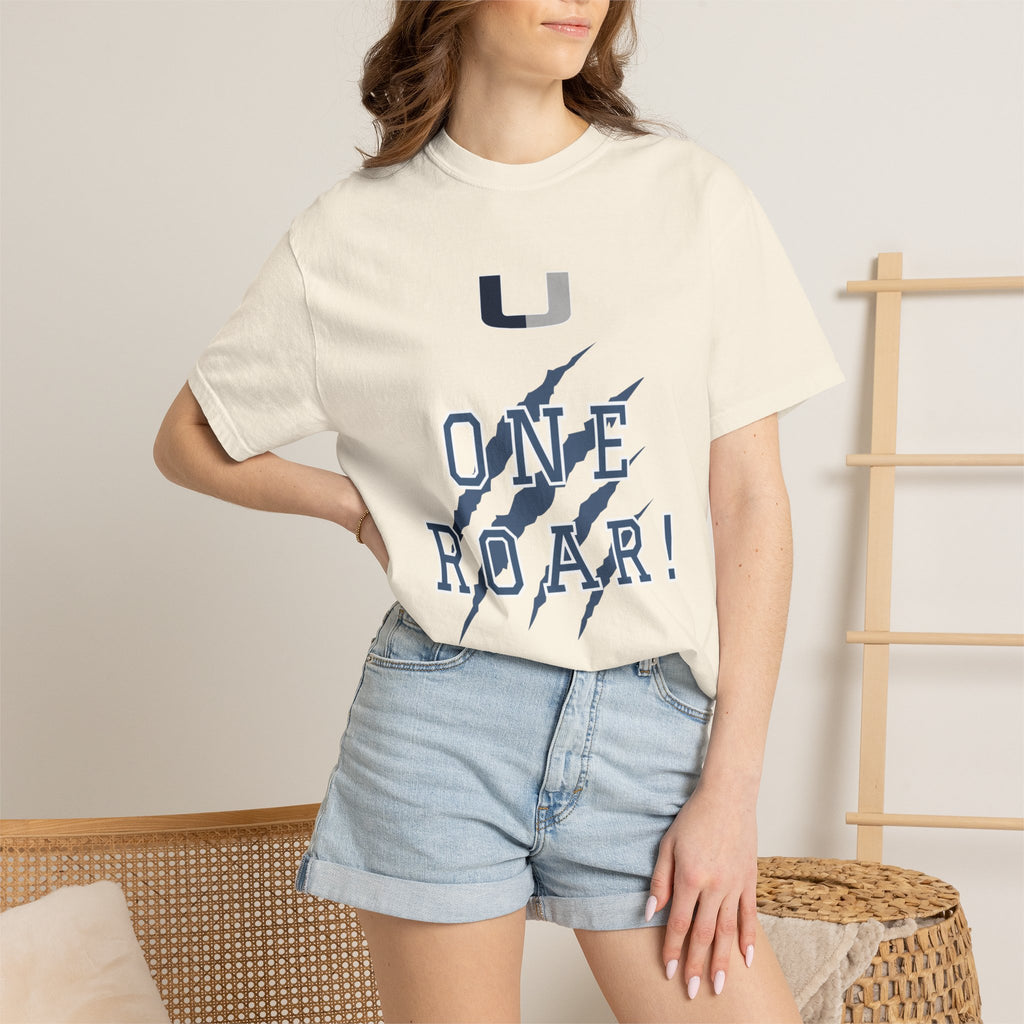 One Roar Unisex Garment-Dyed T-shirt