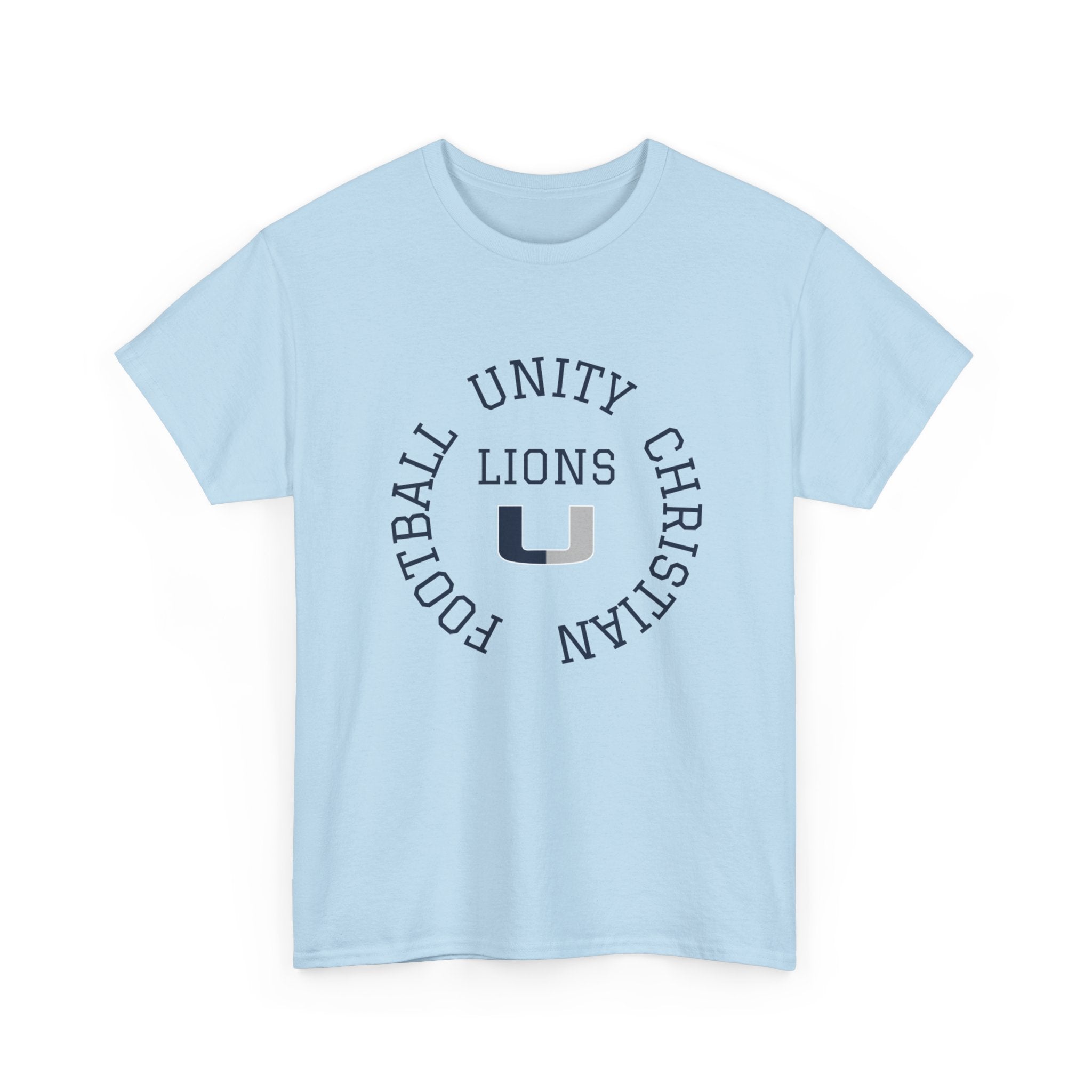 Unity Lions Football Christian Tee — 'Football Unity Christian' Team Shirt