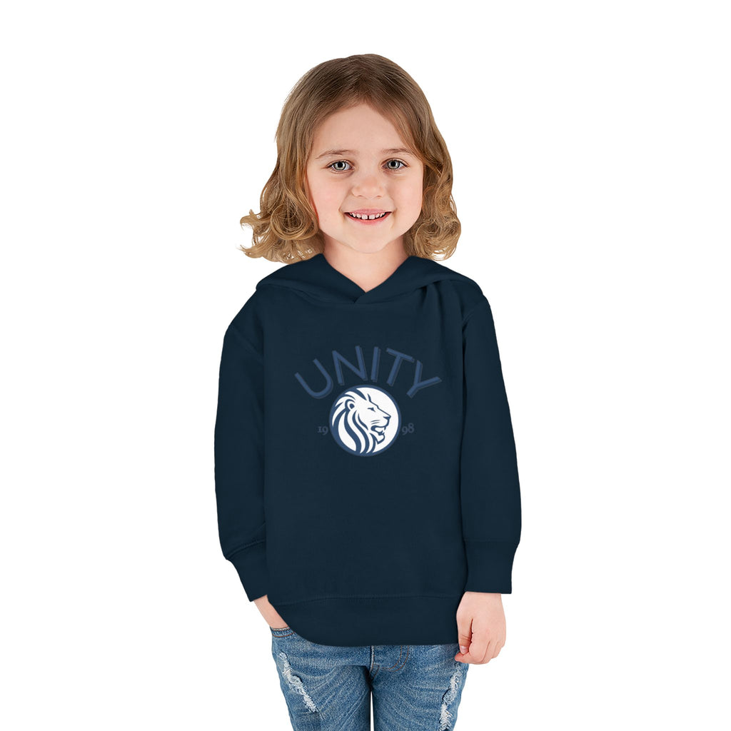 Unity Lion Toddler Hoodie — Cute Kids Pullover Fleece Hoodie