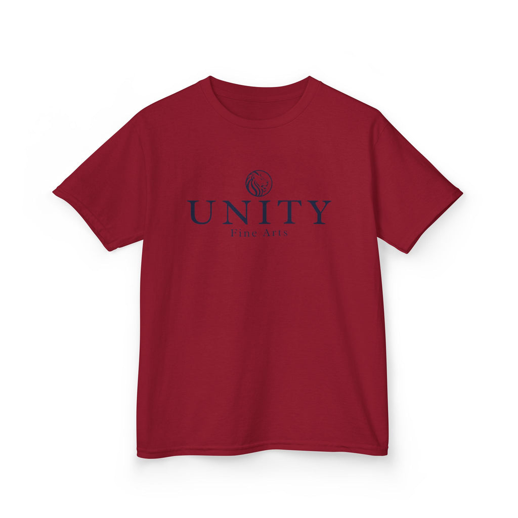 Unity Kids Heavy Cotton T-Shirt - Comfortable Youth Tee for Arts & Creativity