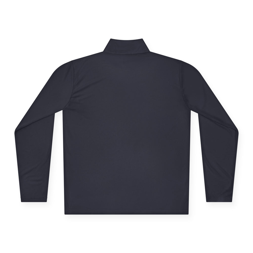 Quarter-Zip Pullover — Classic 'East Chapel Hill' Minimal Logo - Cheer