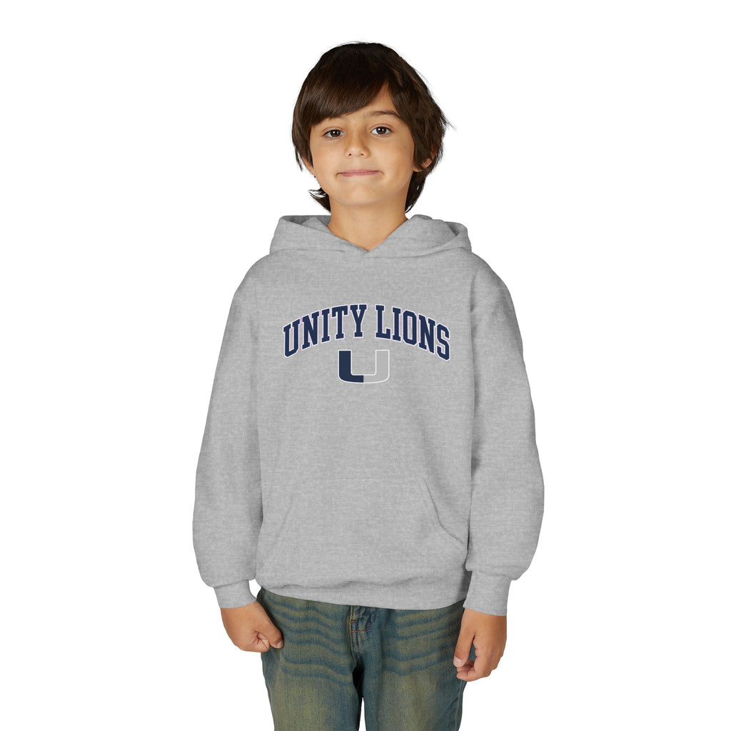 Youth Hoodie — Unity Christian Lions School Spirit Sweatshirt