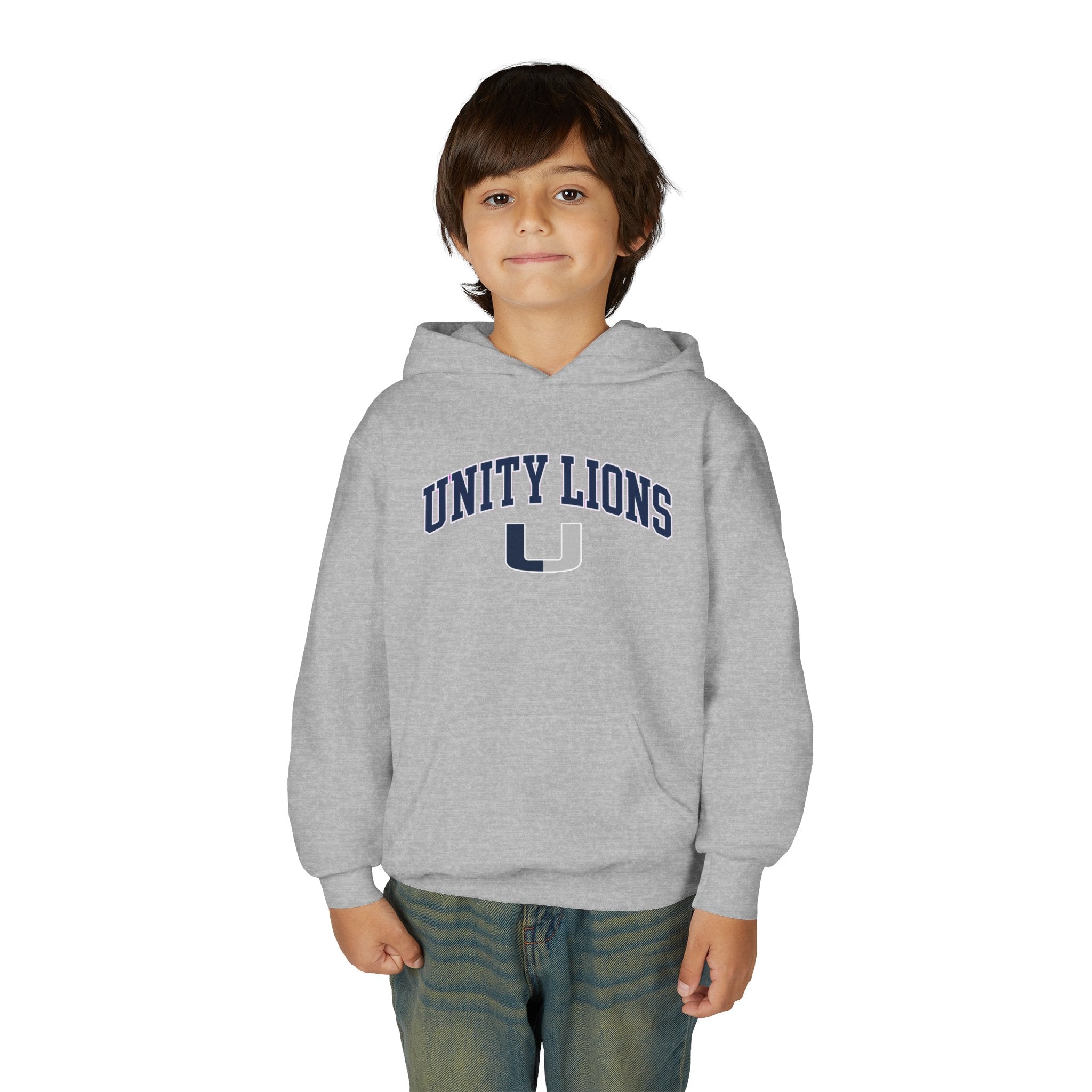 Youth Hoodie — Unity Christian Lions School Spirit Sweatshirt