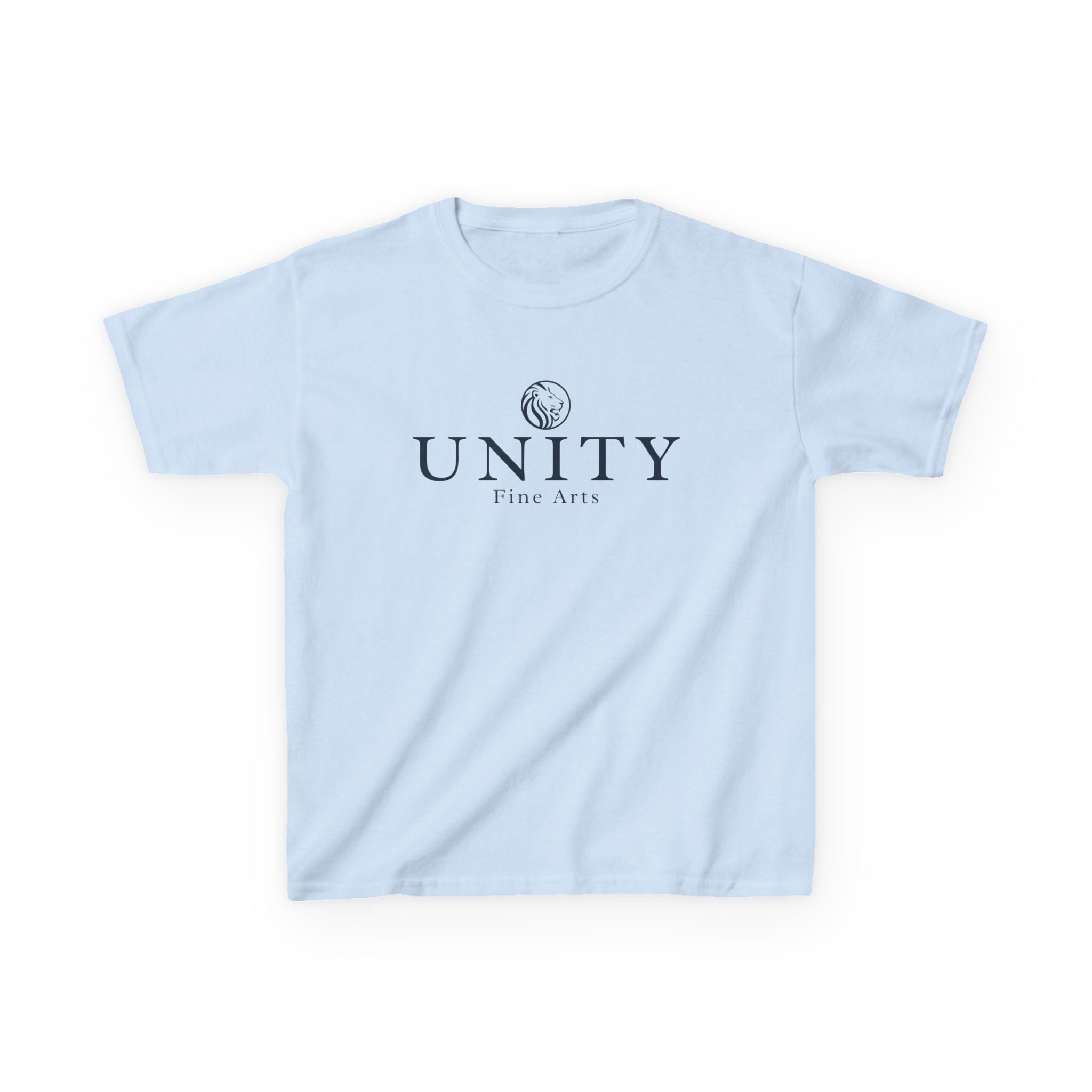 Unity Kids Heavy Cotton T-Shirt - Comfortable Youth Tee for Arts & Creativity
