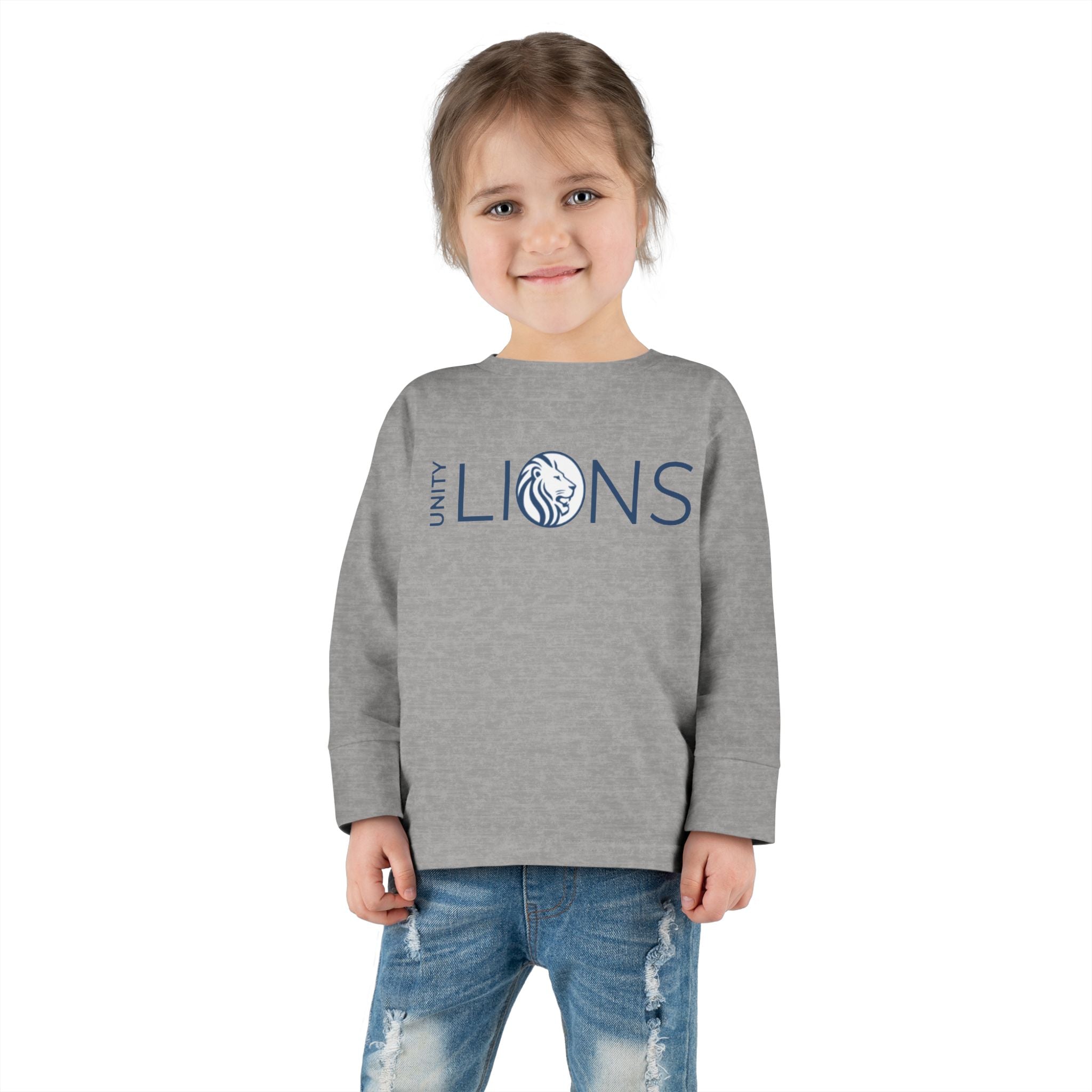 Unity Lions Toddler Long Sleeve Tee - Cozy and Stylish Kids' Apparel