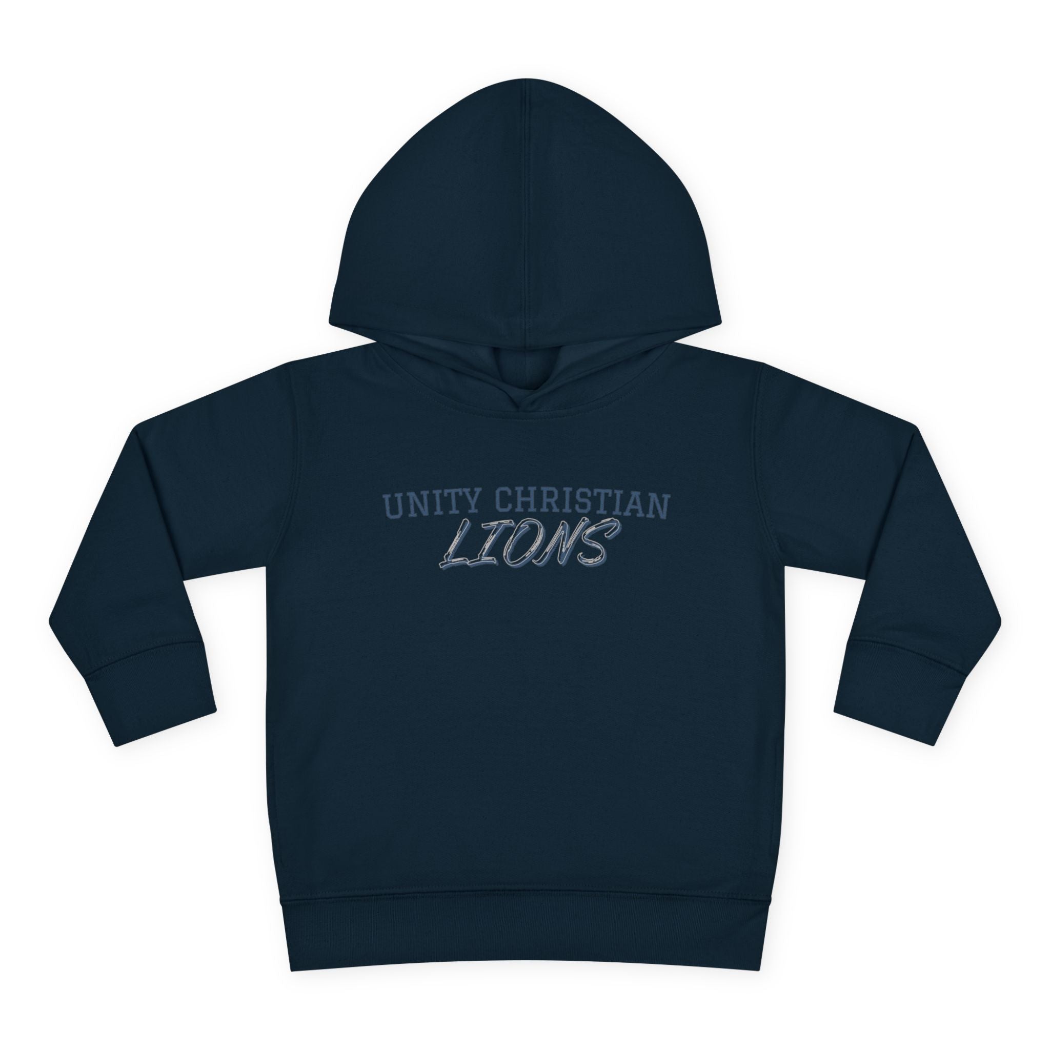 Unity Christian Lions Toddler Hoodie — Pullover Fleece Kids School Sweatshirt
