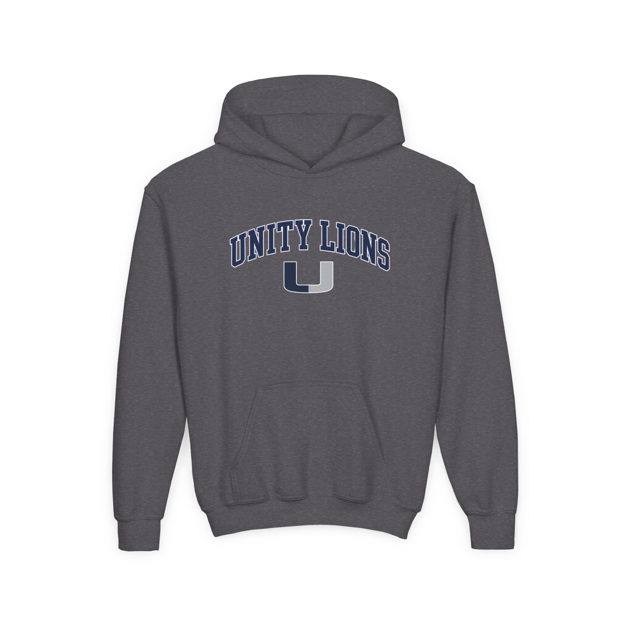 Youth Hoodie — Unity Christian Lions School Spirit Sweatshirt