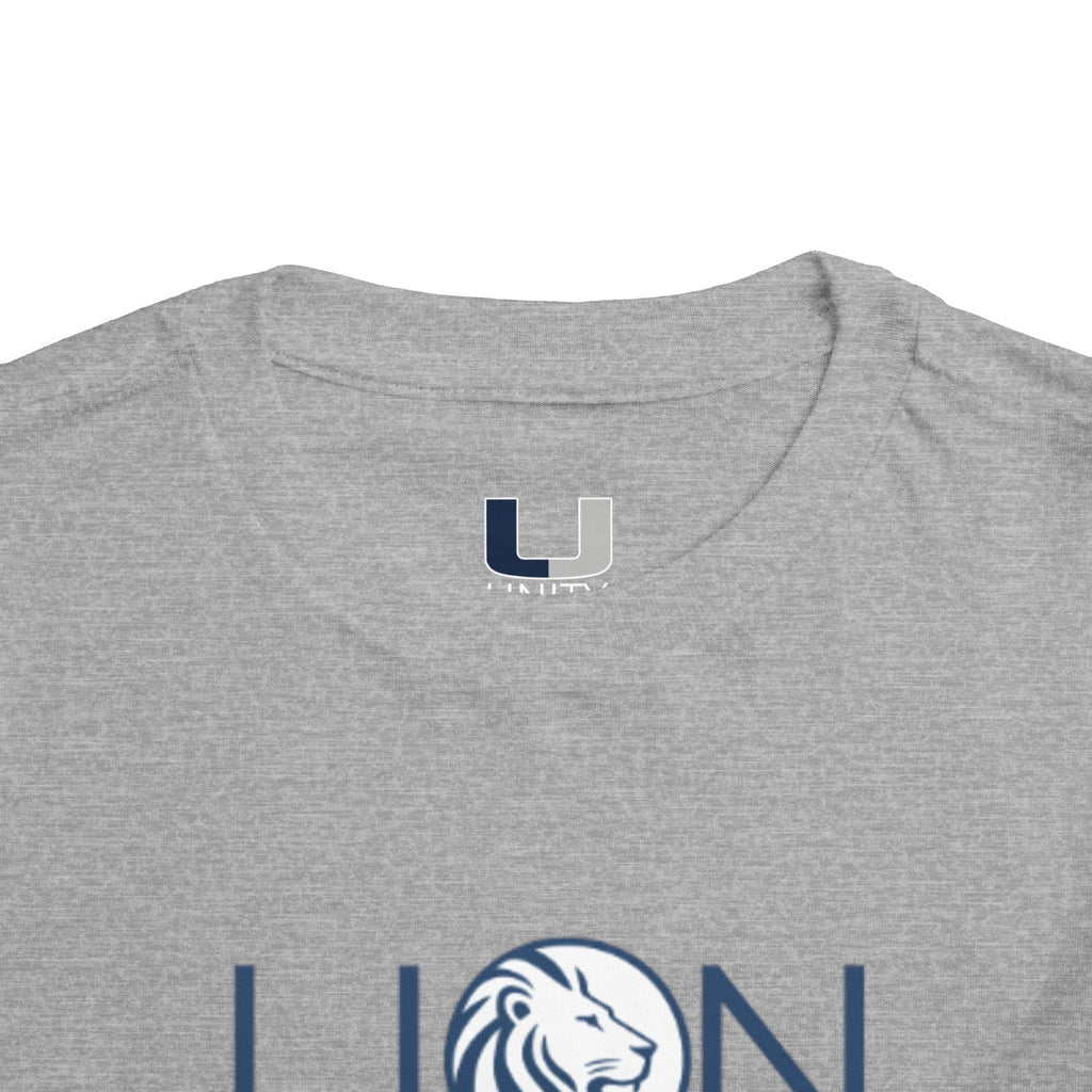 Lion Pride Toddler Tee — Cute School Spirit Lion Graphic Shirt