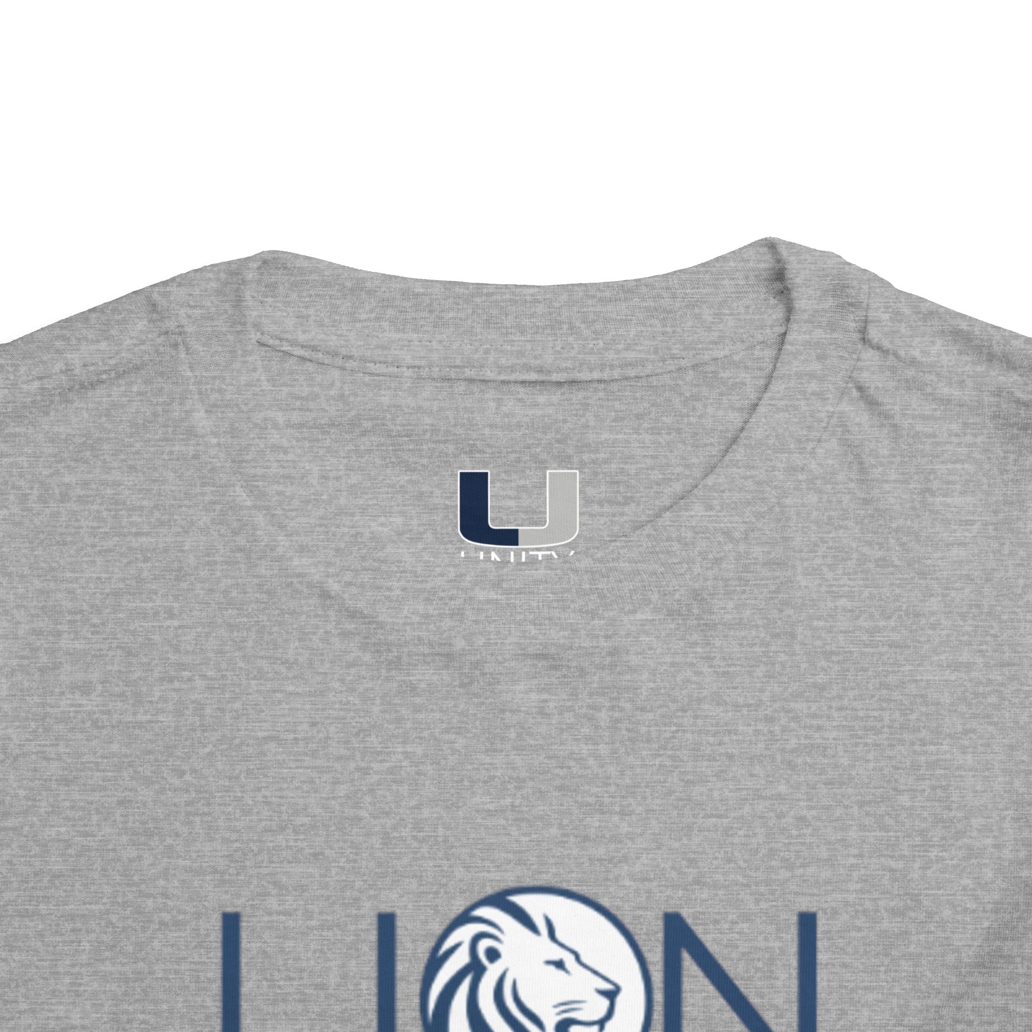 Lion Pride Toddler Tee — Cute School Spirit Lion Graphic Shirt