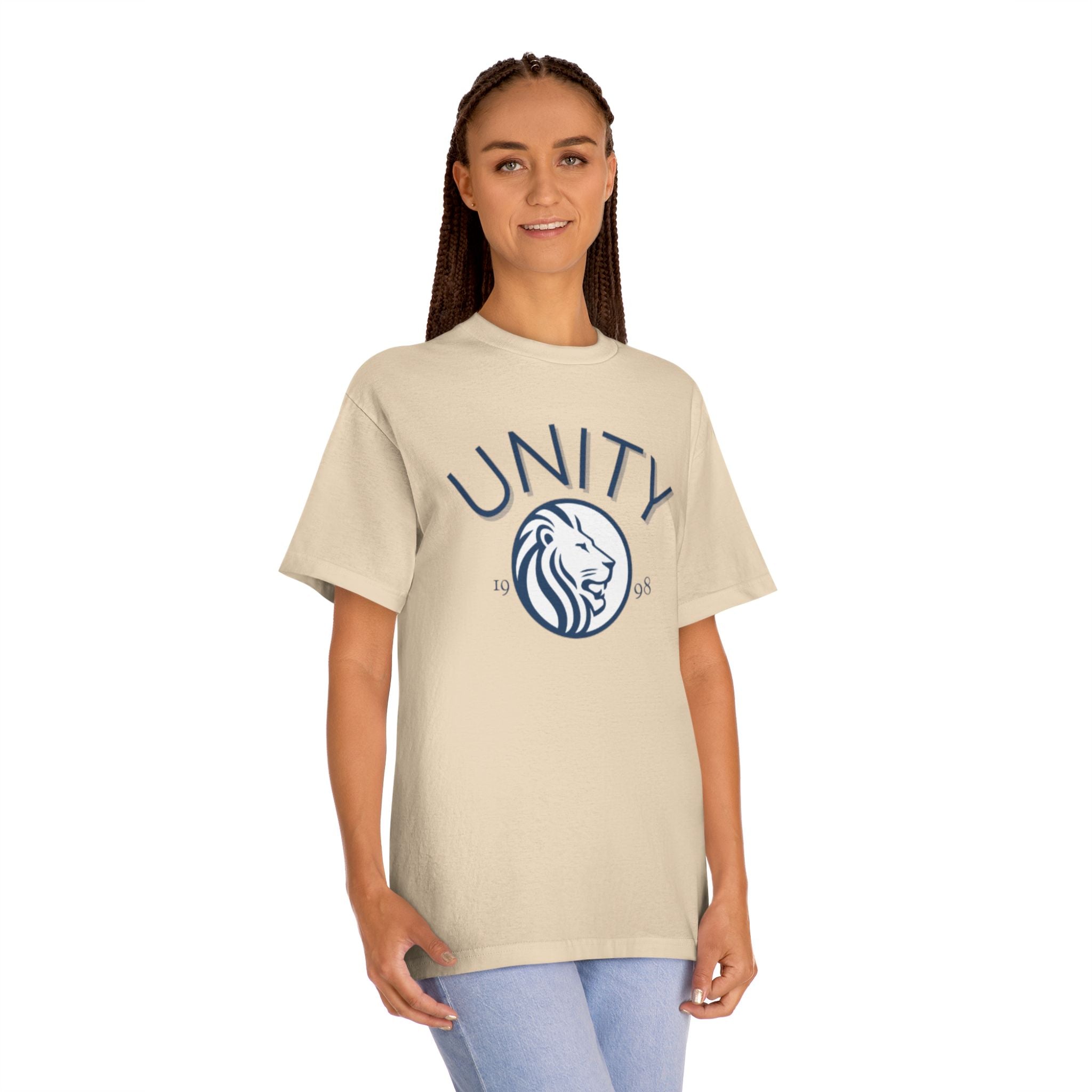 Unity Lion Tee — Vintage Athletic Graphic T-Shirt