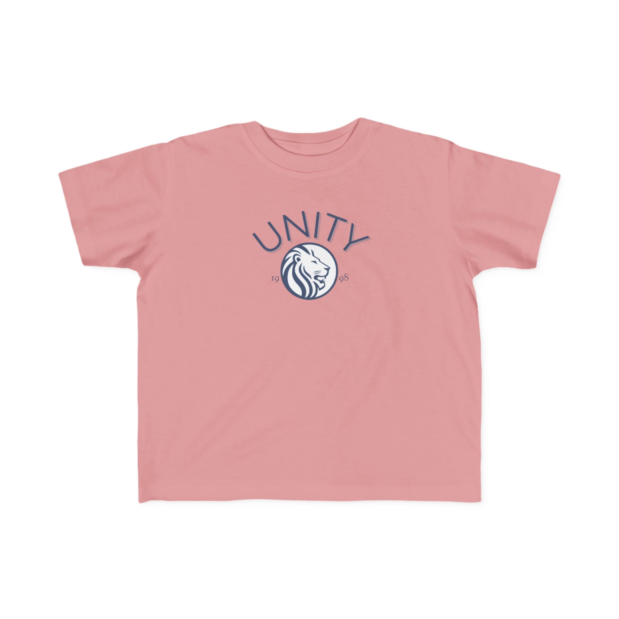 Unity Lion Toddler Tee — Kids Graphic T‑Shirt with 'UNITY' Crest