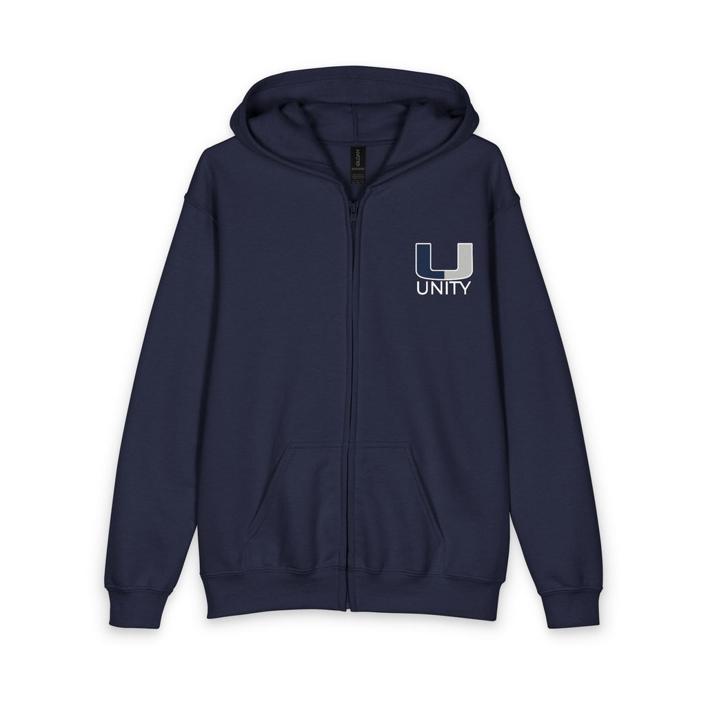 Youth Heavy Blend Zipped Hoodie
