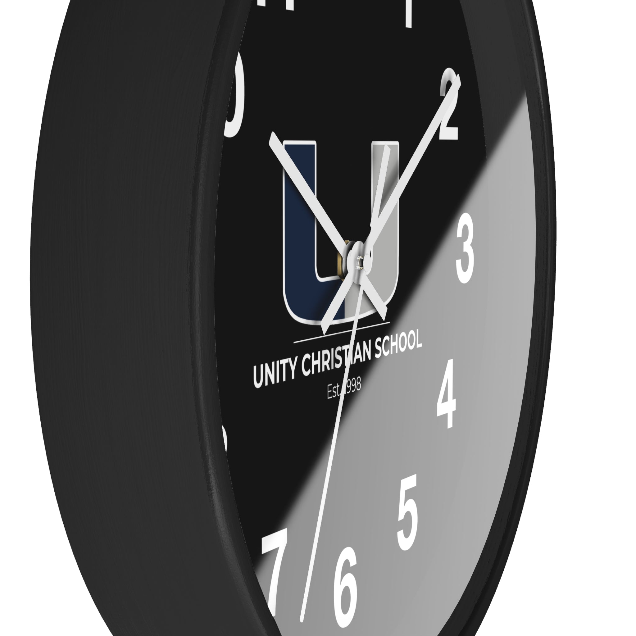 Personalized Unity Christian School Wall Clock - Stylish Home Decor