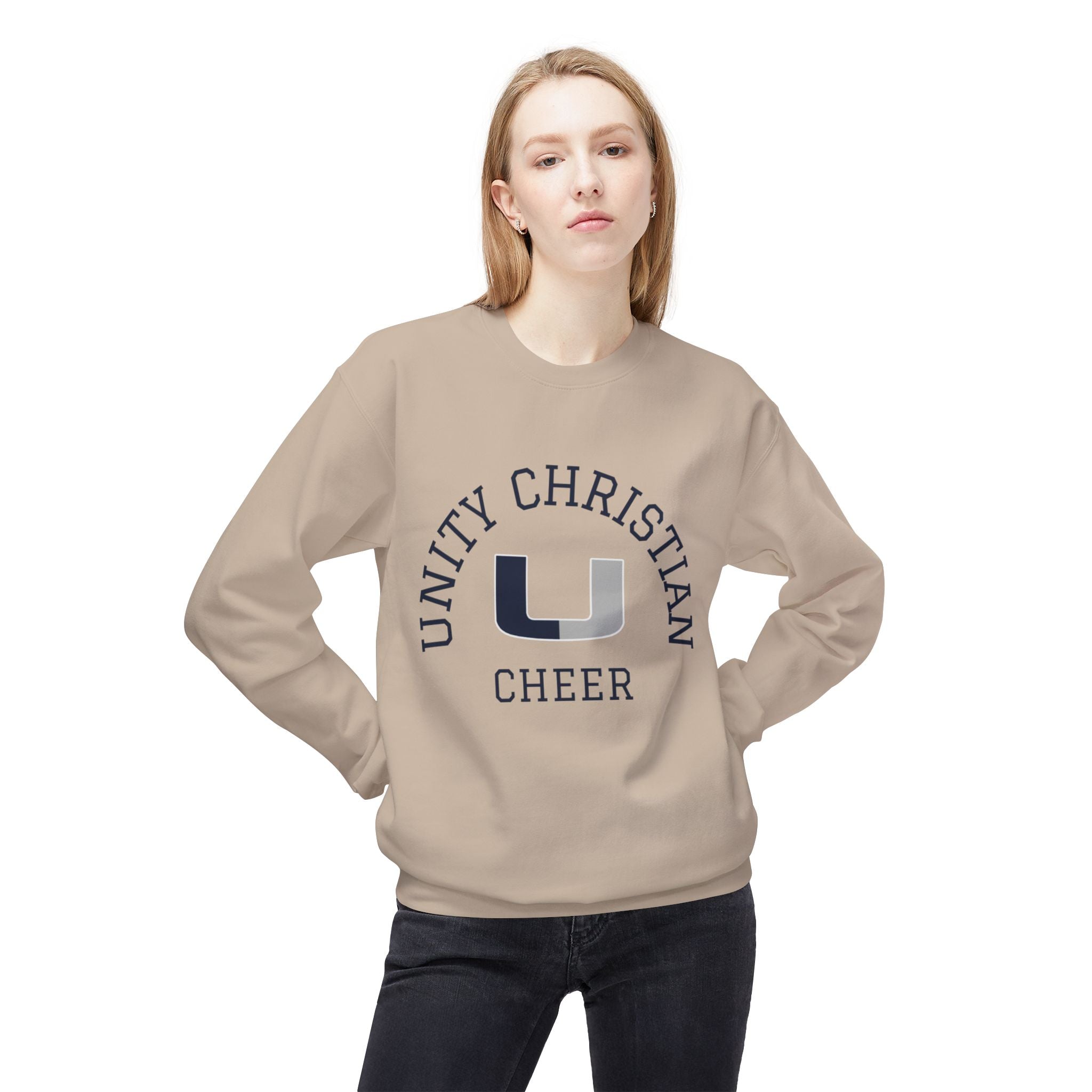 Unity Christian Cheer Crewneck Sweatshirt