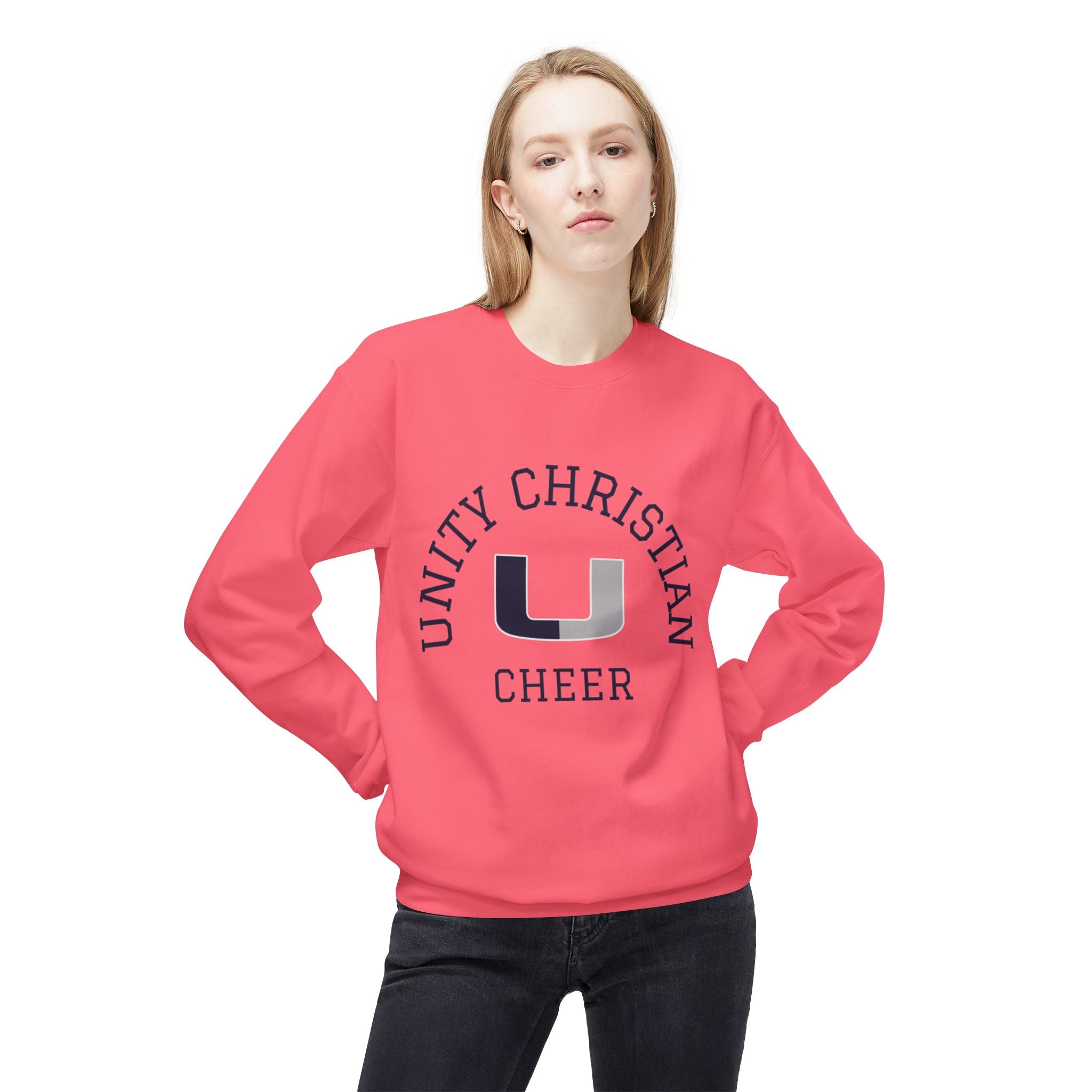 Unity Christian Cheer Crewneck Sweatshirt