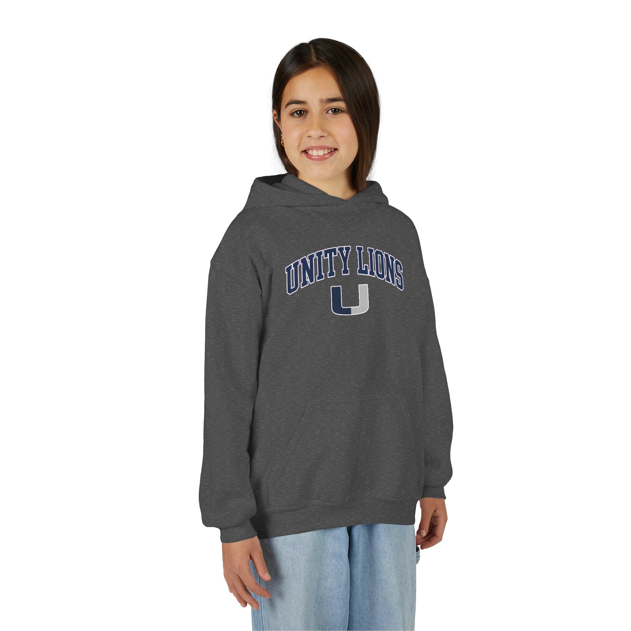 Youth Hoodie — Unity Christian Lions School Spirit Sweatshirt