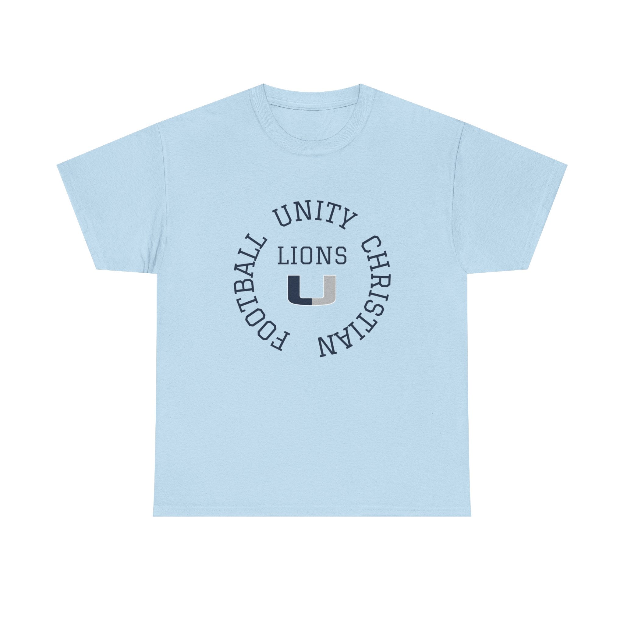 Unity Lions Football Christian Tee — 'Football Unity Christian' Team Shirt