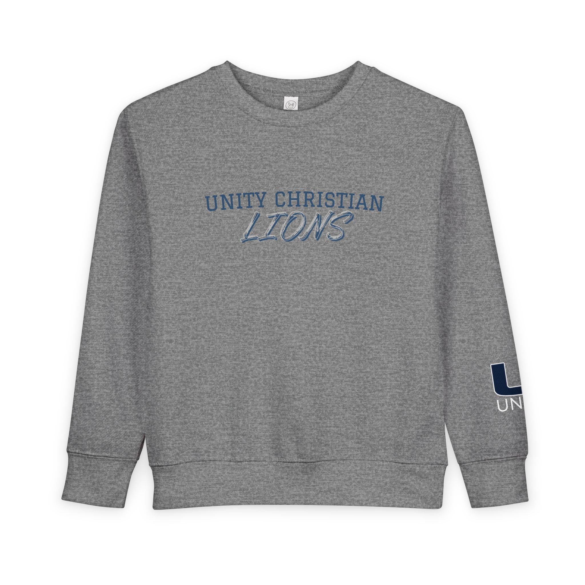 Unity Christian Lions Toddler Sweatshirt - Kids School Spirit Crewneck