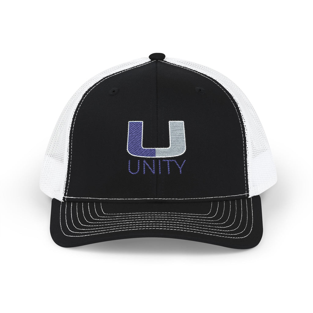 Unity Embroidered Snapback Trucker Cap