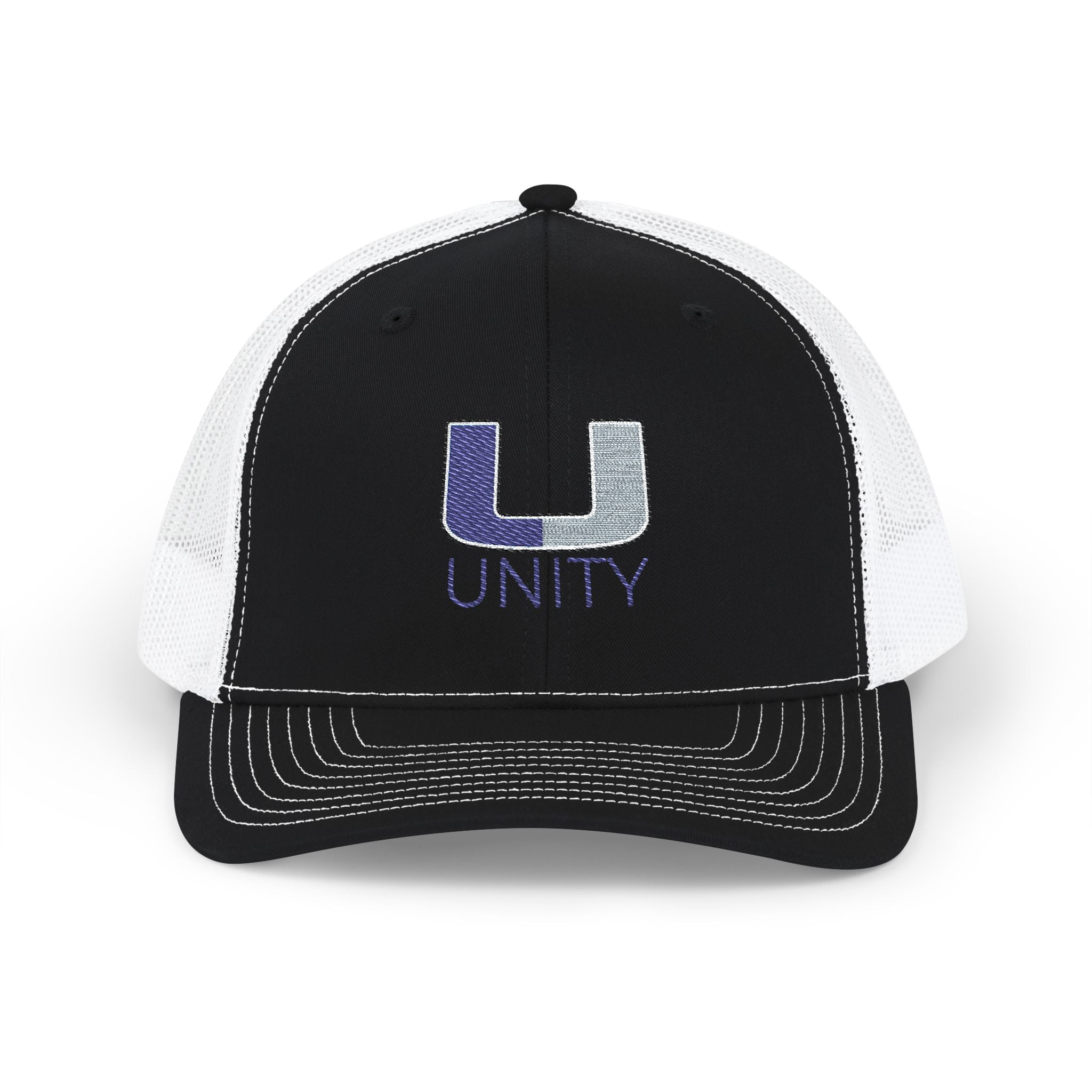 Unity Embroidered Snapback Trucker Cap