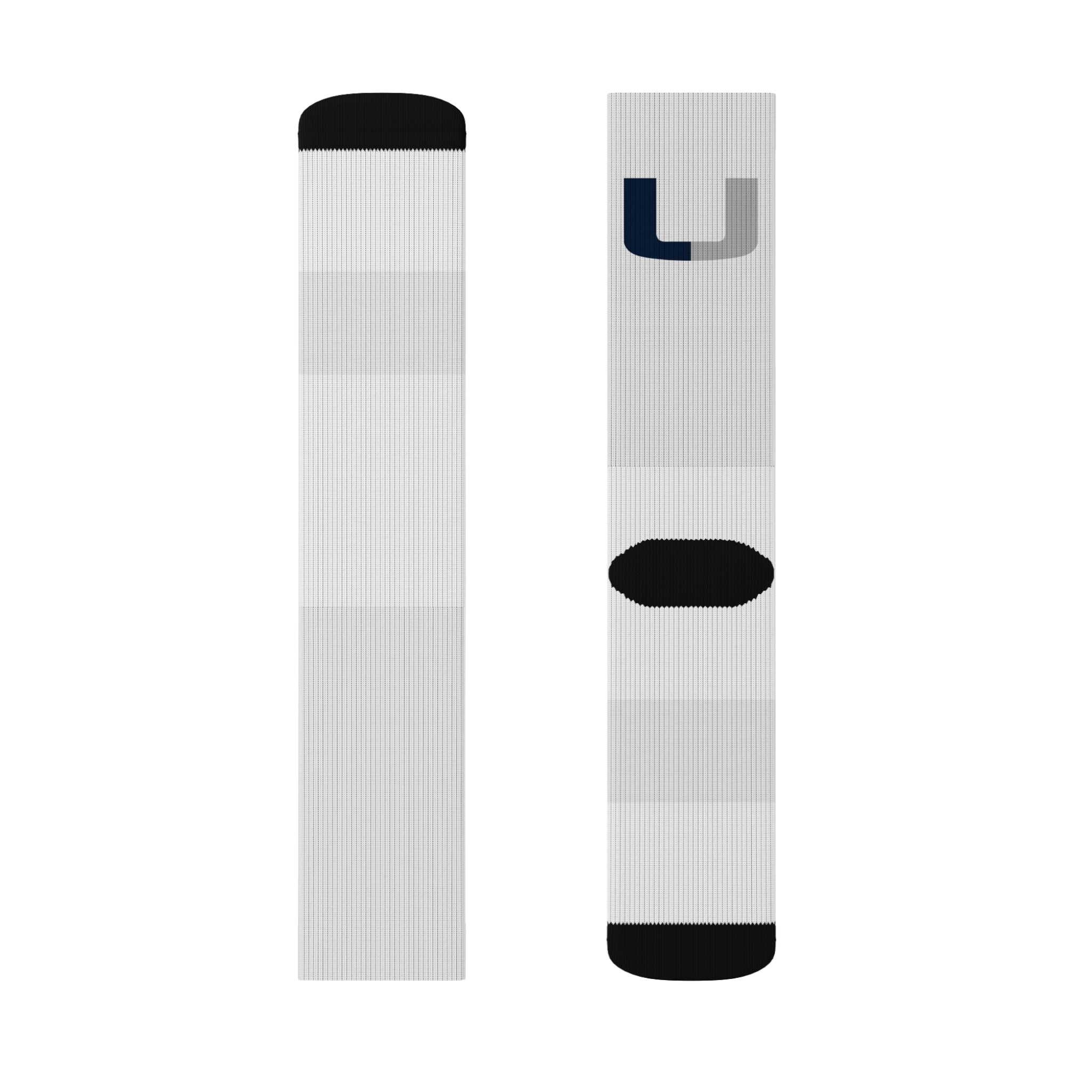 "U" - Custom Sublimation Socks for Everyday Comfort