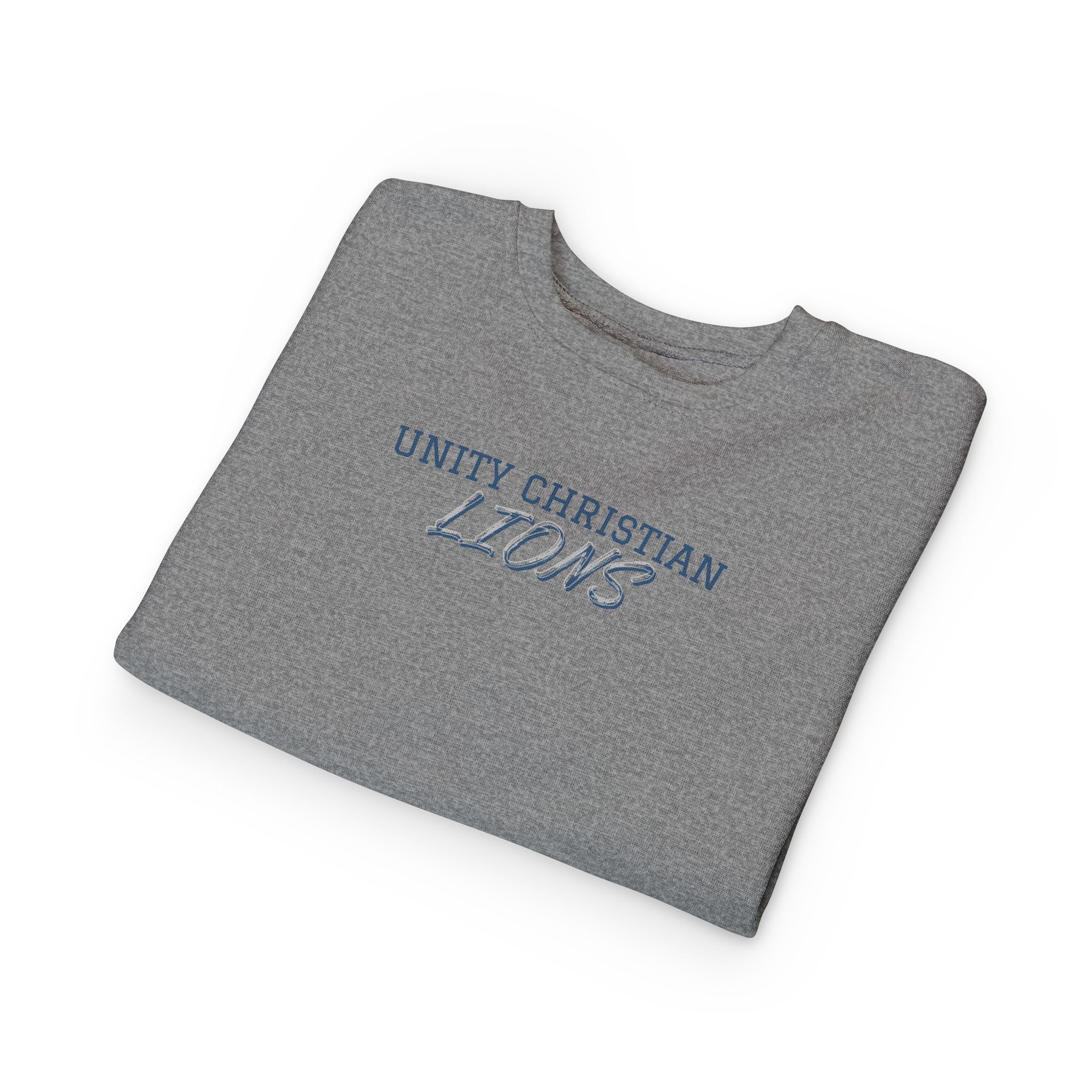 Unity Christian Lions Toddler Sweatshirt - Kids School Spirit Crewneck