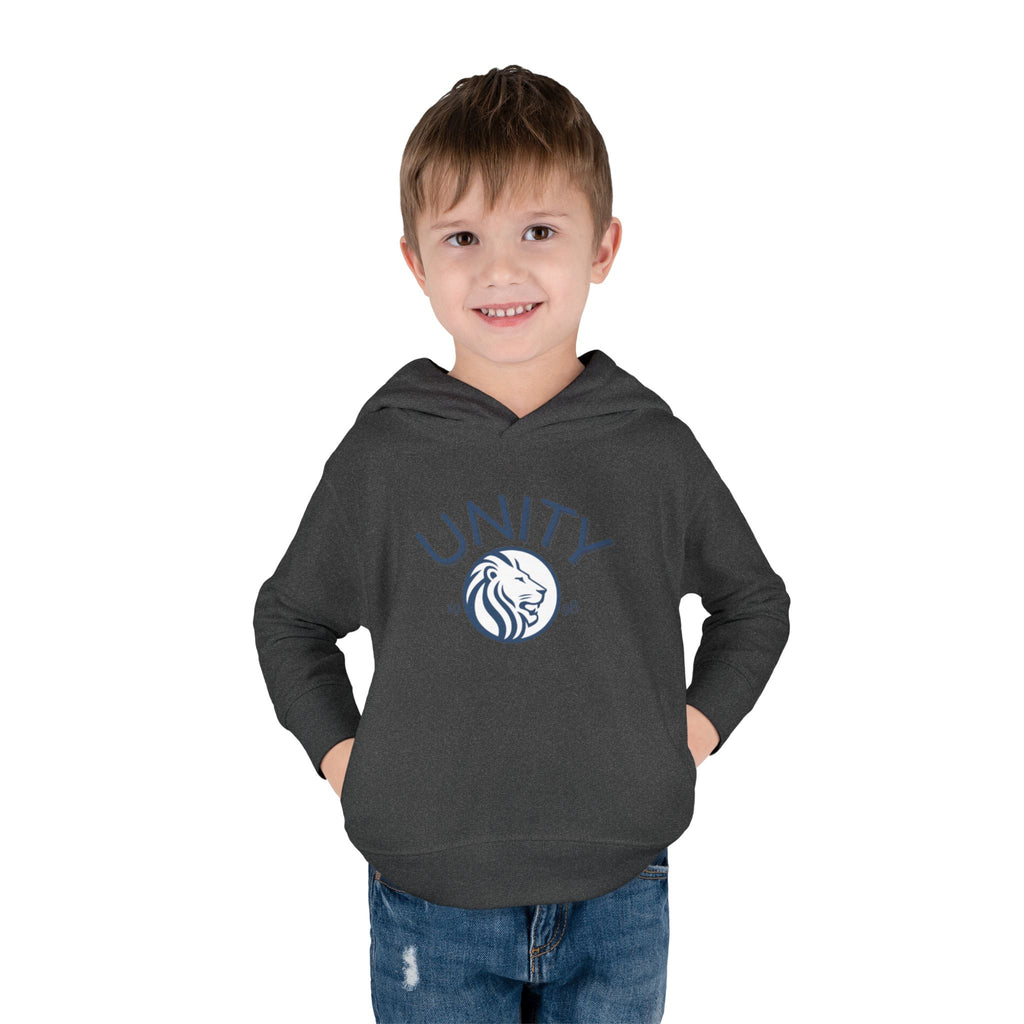 Unity Lion Toddler Hoodie — Cute Kids Pullover Fleece Hoodie