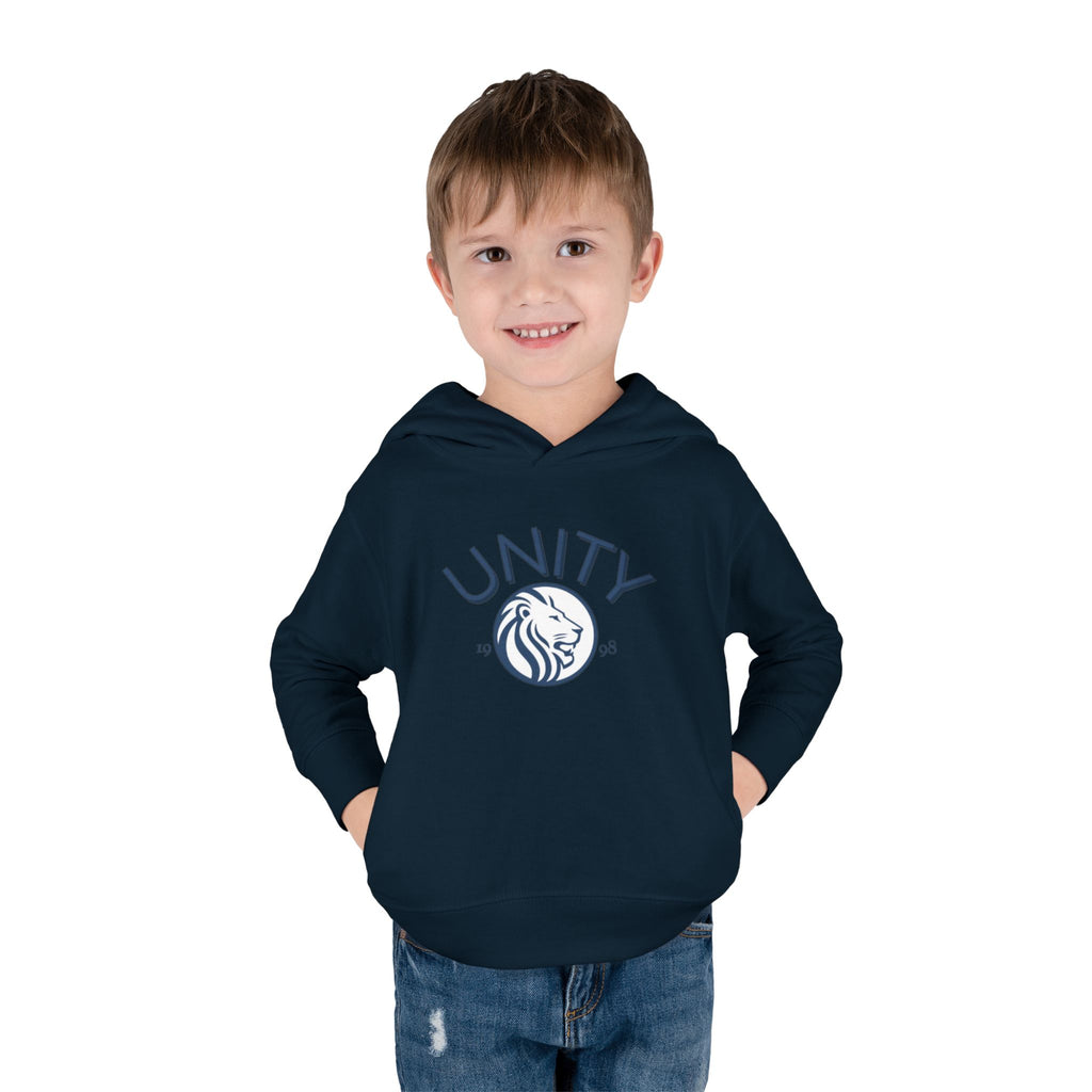 Unity Lion Toddler Hoodie — Cute Kids Pullover Fleece Hoodie