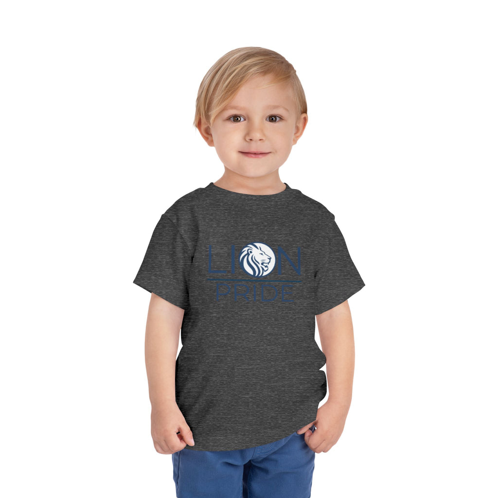 Lion Pride Toddler Tee — Cute School Spirit Lion Graphic Shirt