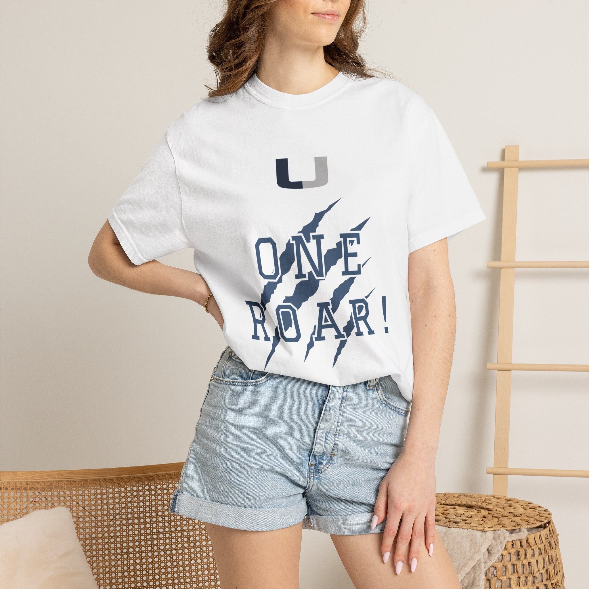 One Roar Unisex Garment-Dyed T-shirt