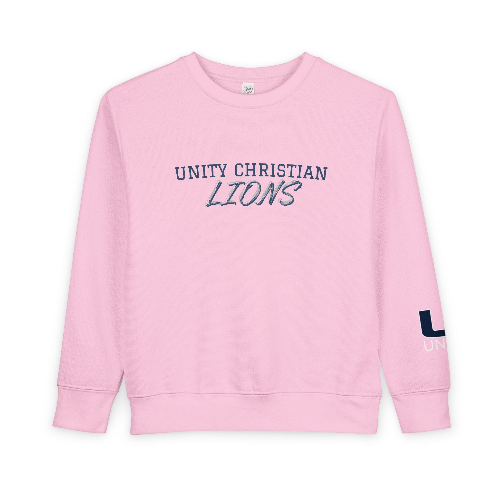 Unity Christian Lions Toddler Sweatshirt - Kids School Spirit Crewneck