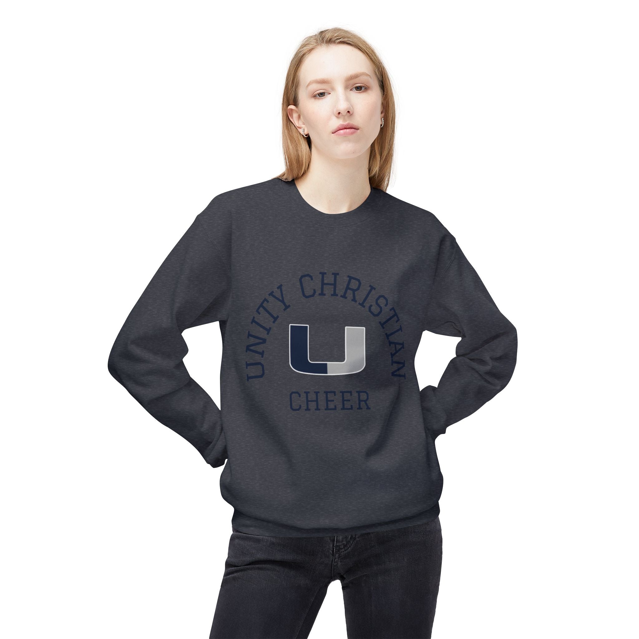 Unity Christian Cheer Crewneck Sweatshirt
