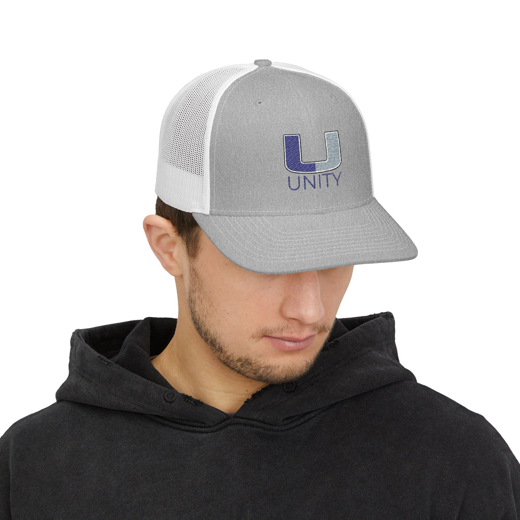 Unity Embroidered Snapback Trucker Cap