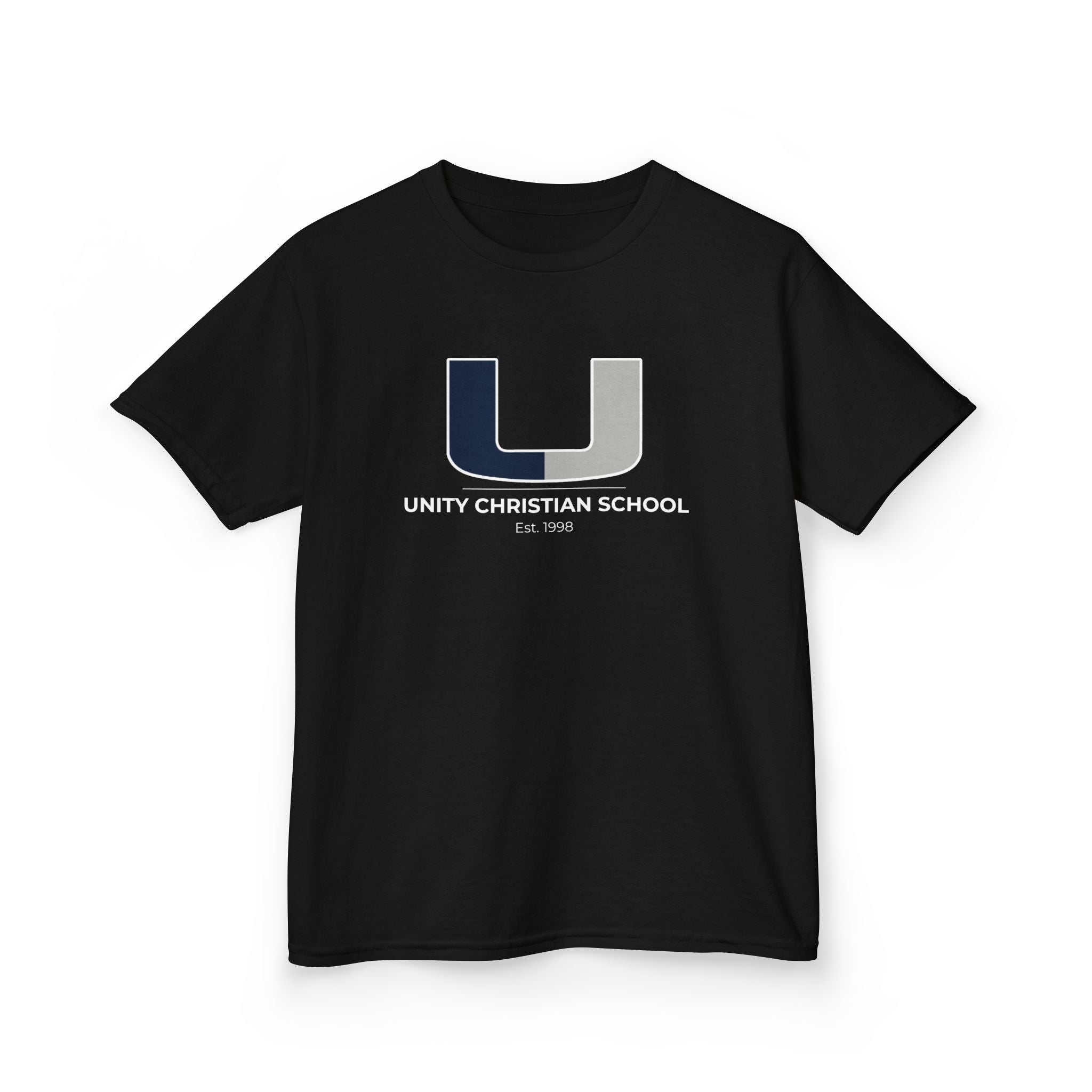 Kids Unity Christian School Tee - Heavy Cotton T-Shirt for School Spirit