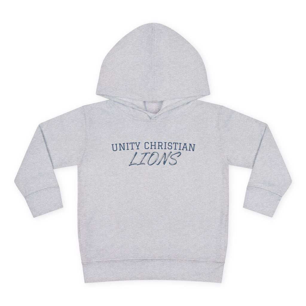 Unity Christian Lions Toddler Hoodie — Pullover Fleece Kids School Sweatshirt