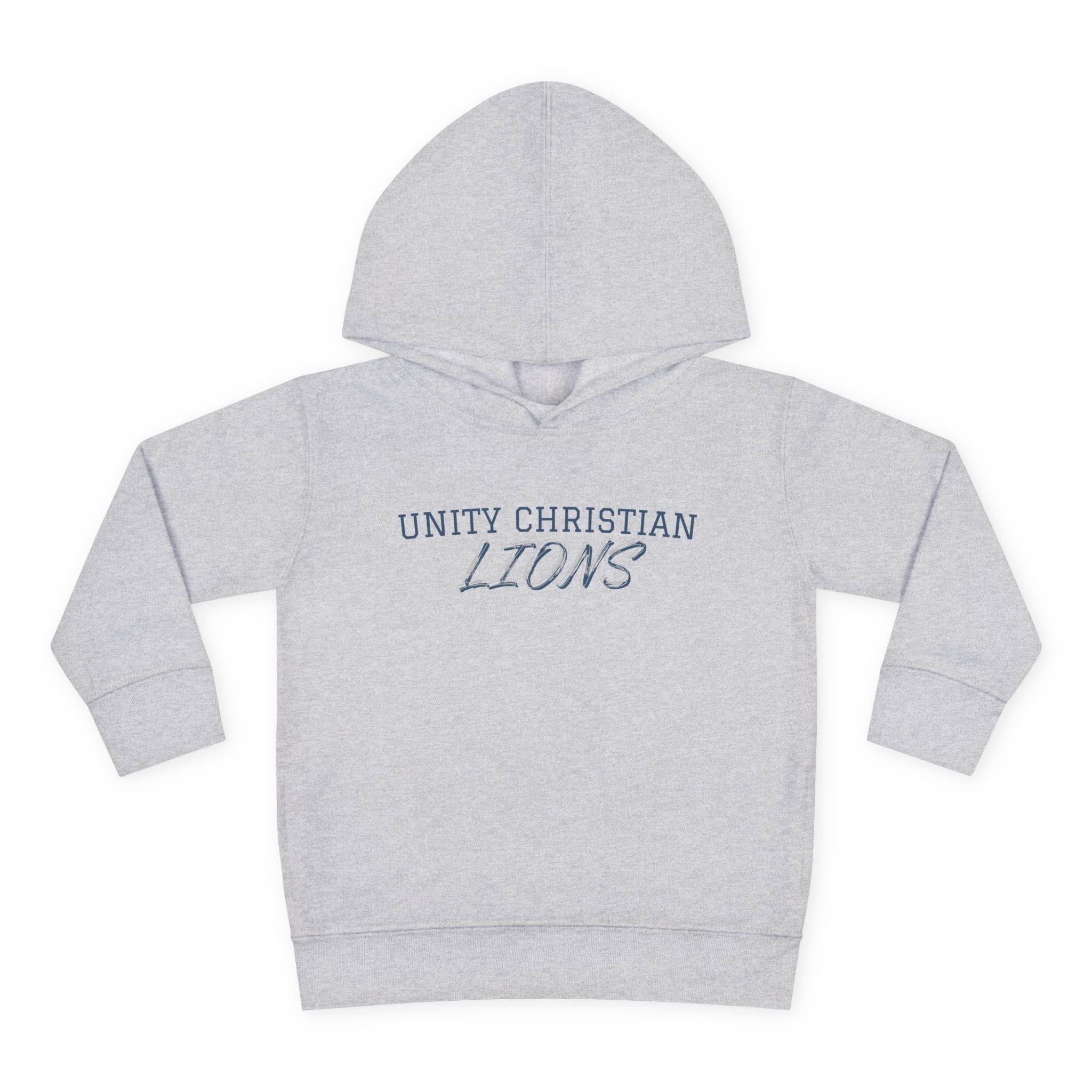 Unity Christian Lions Toddler Hoodie — Pullover Fleece Kids School Sweatshirt
