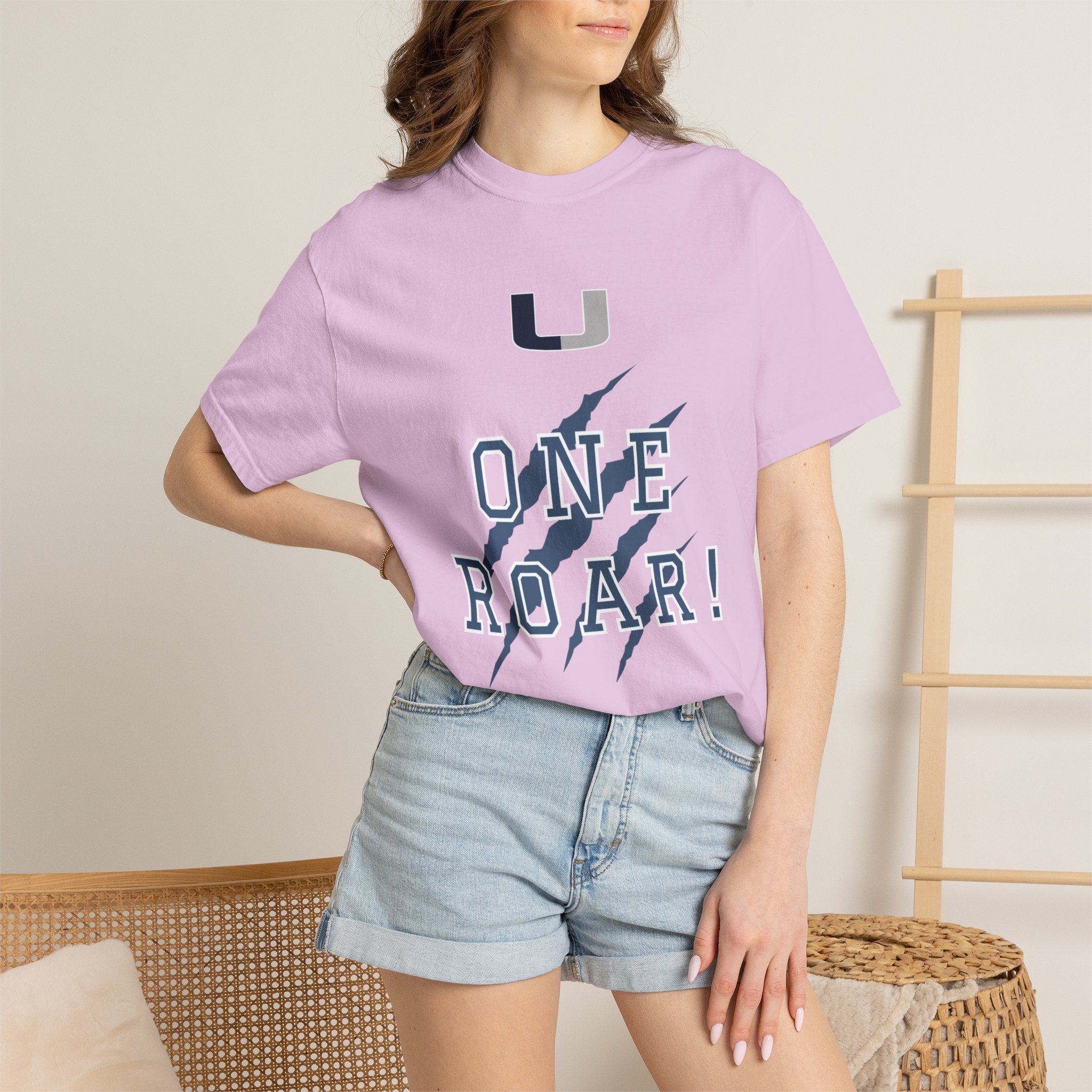 One Roar Unisex Garment-Dyed T-shirt