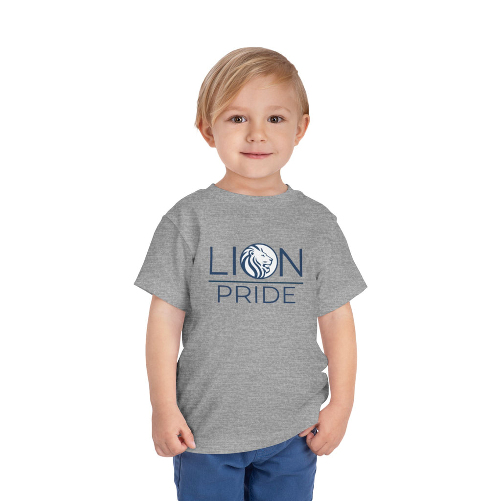 Lion Pride Toddler Tee — Cute School Spirit Lion Graphic Shirt