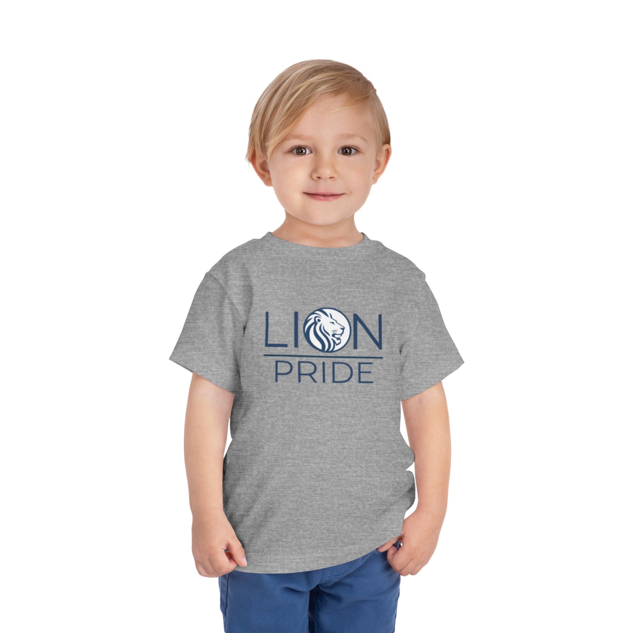 Lion Pride Toddler Tee — Cute School Spirit Lion Graphic Shirt