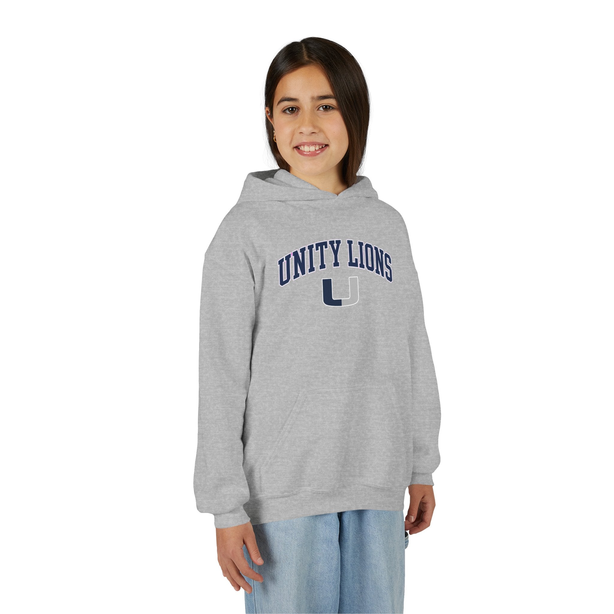 Youth Hoodie — Unity Christian Lions School Spirit Sweatshirt