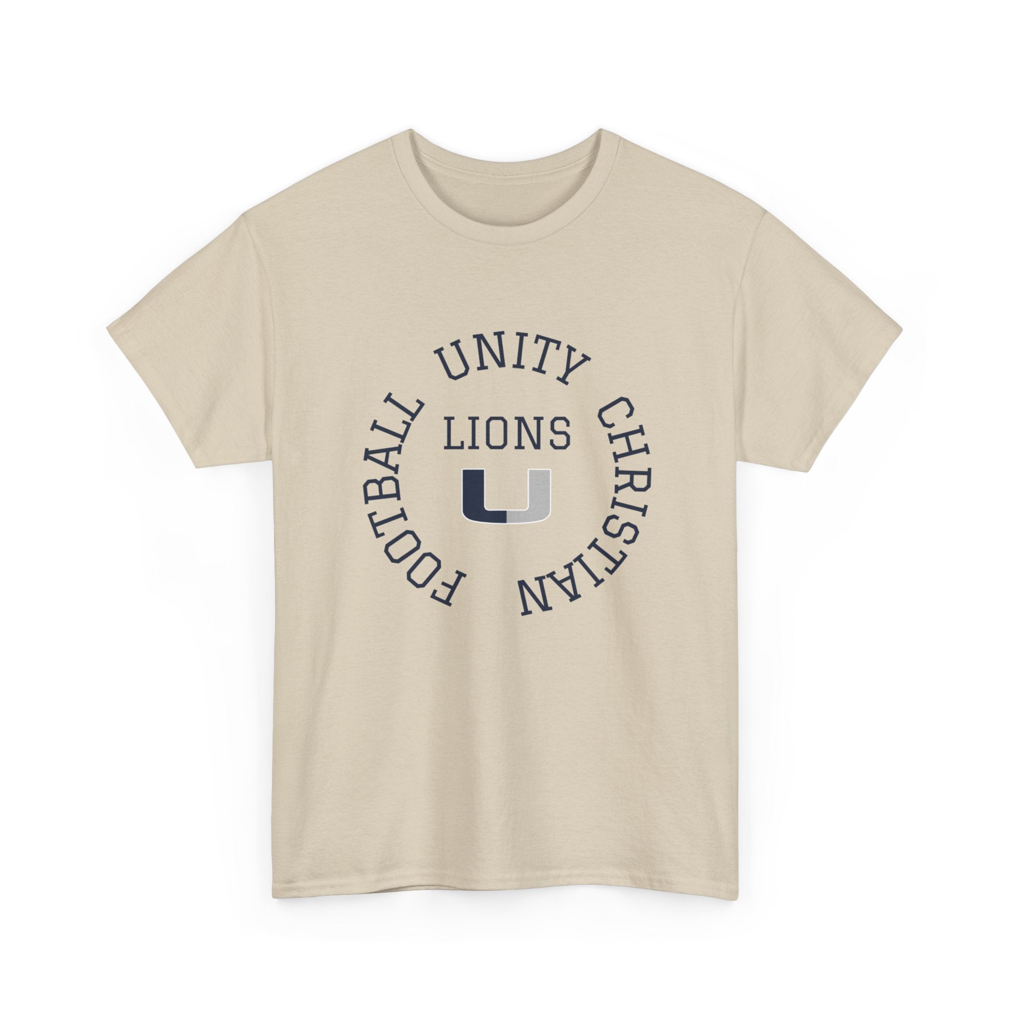 Unity Lions Football Christian Tee — 'Football Unity Christian' Team Shirt