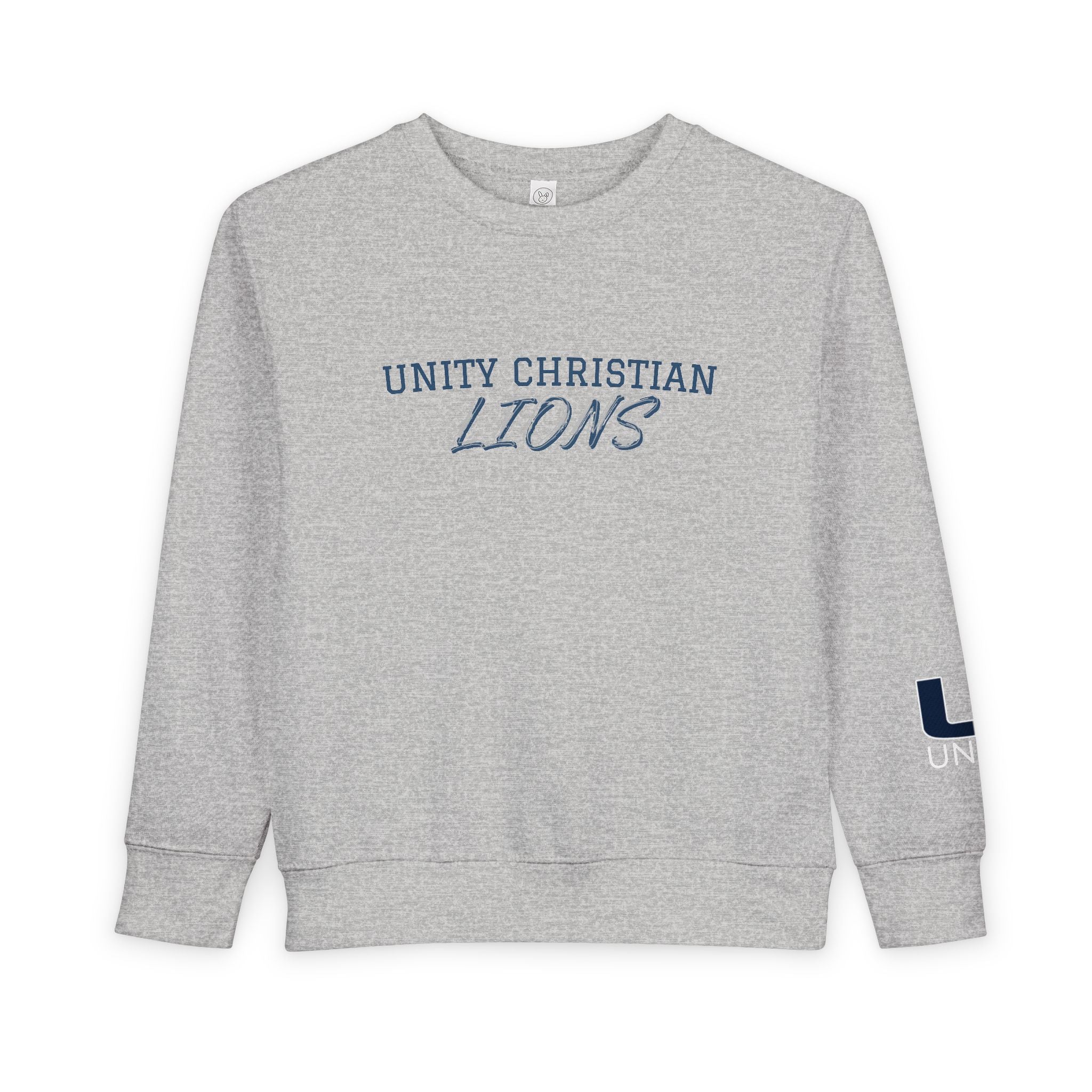 Unity Christian Lions Toddler Sweatshirt - Kids School Spirit Crewneck